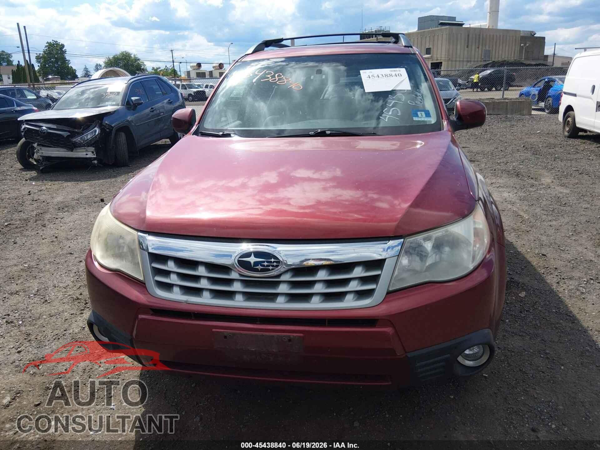 SUBARU FORESTER 2012 - JF2SHAEC4CH427456