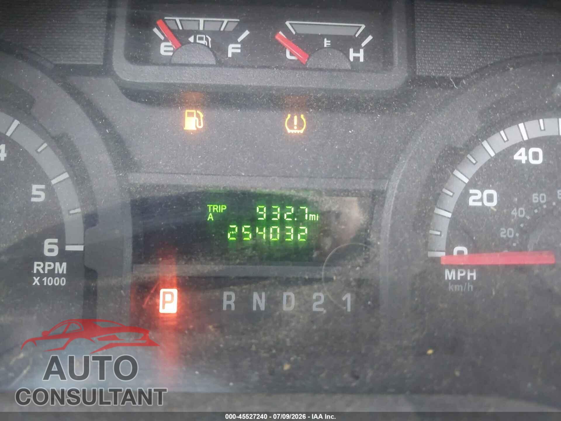 FORD E-250 2013 - 1FTNS2EW1DDA14285