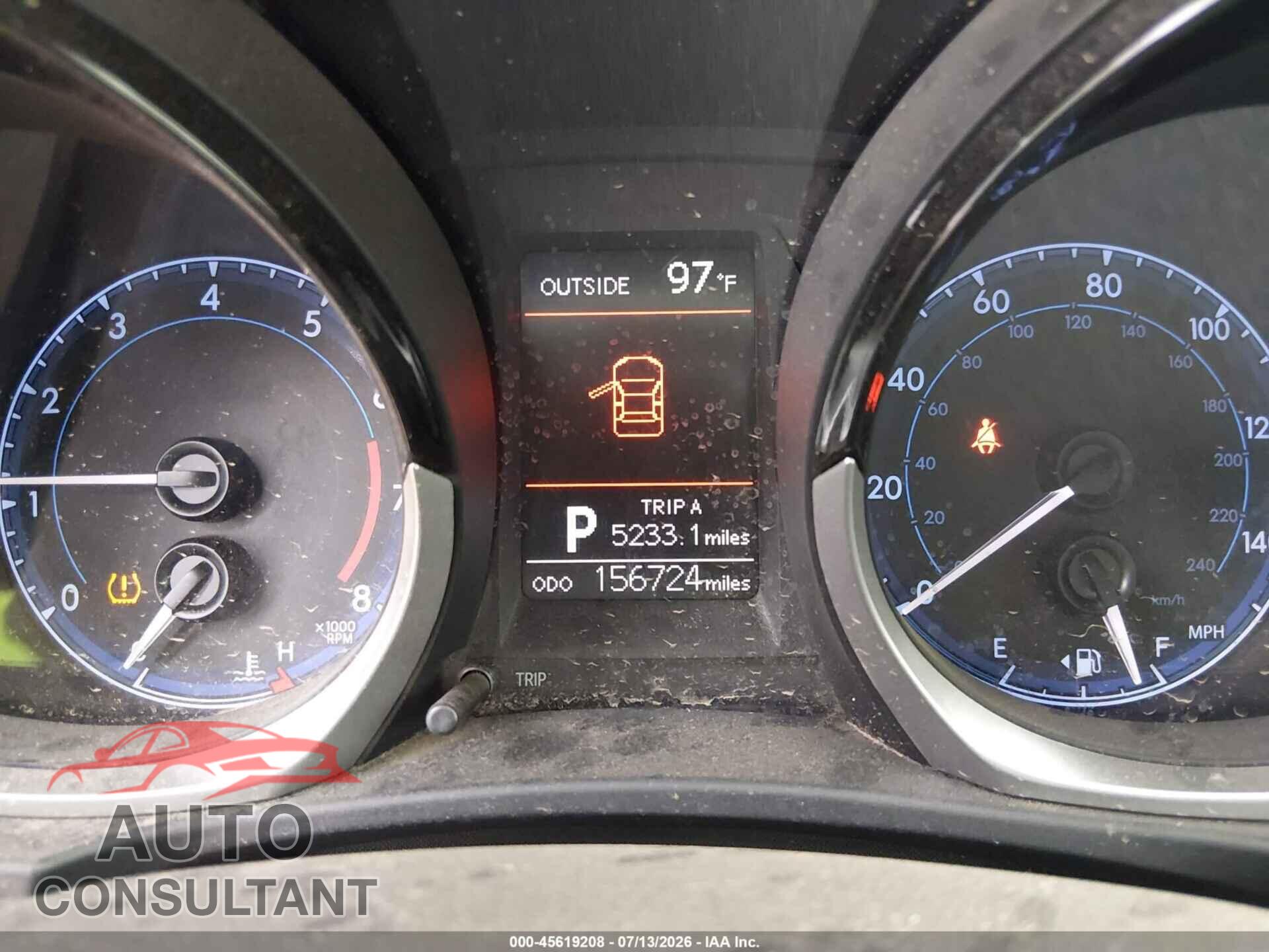TOYOTA COROLLA 2015 - 5YFBURHE7FP364965