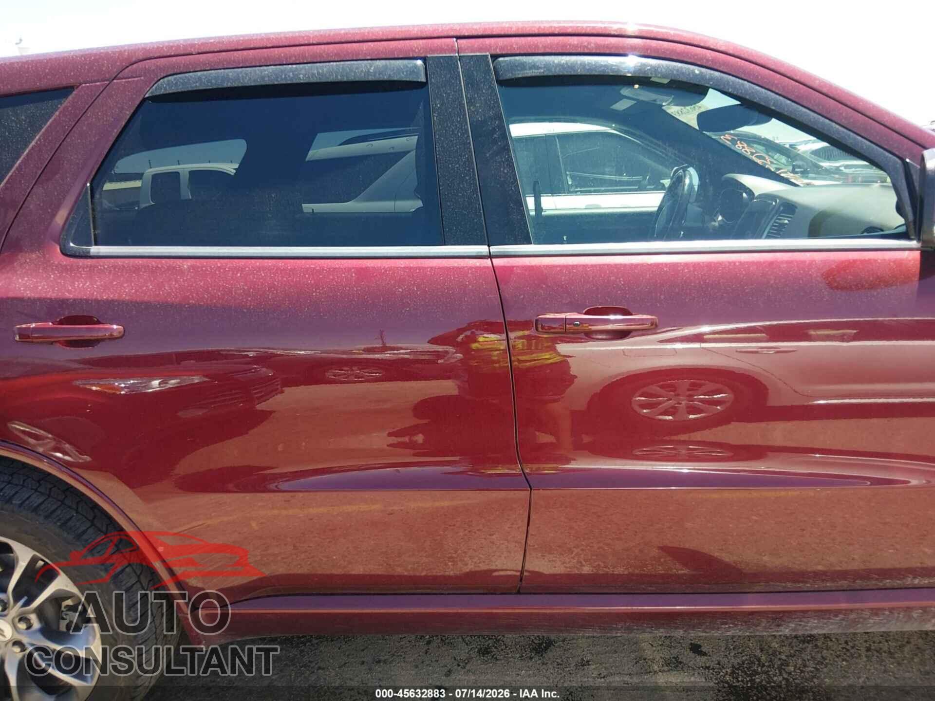DODGE DURANGO 2019 - 1C4RDJDG7KC827309