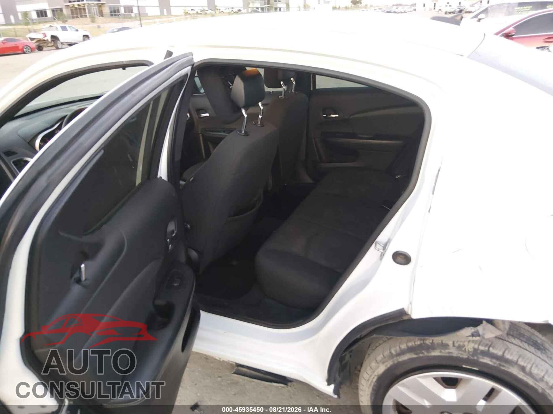 DODGE AVENGER 2012 - 1C3CDZAB5CN109992