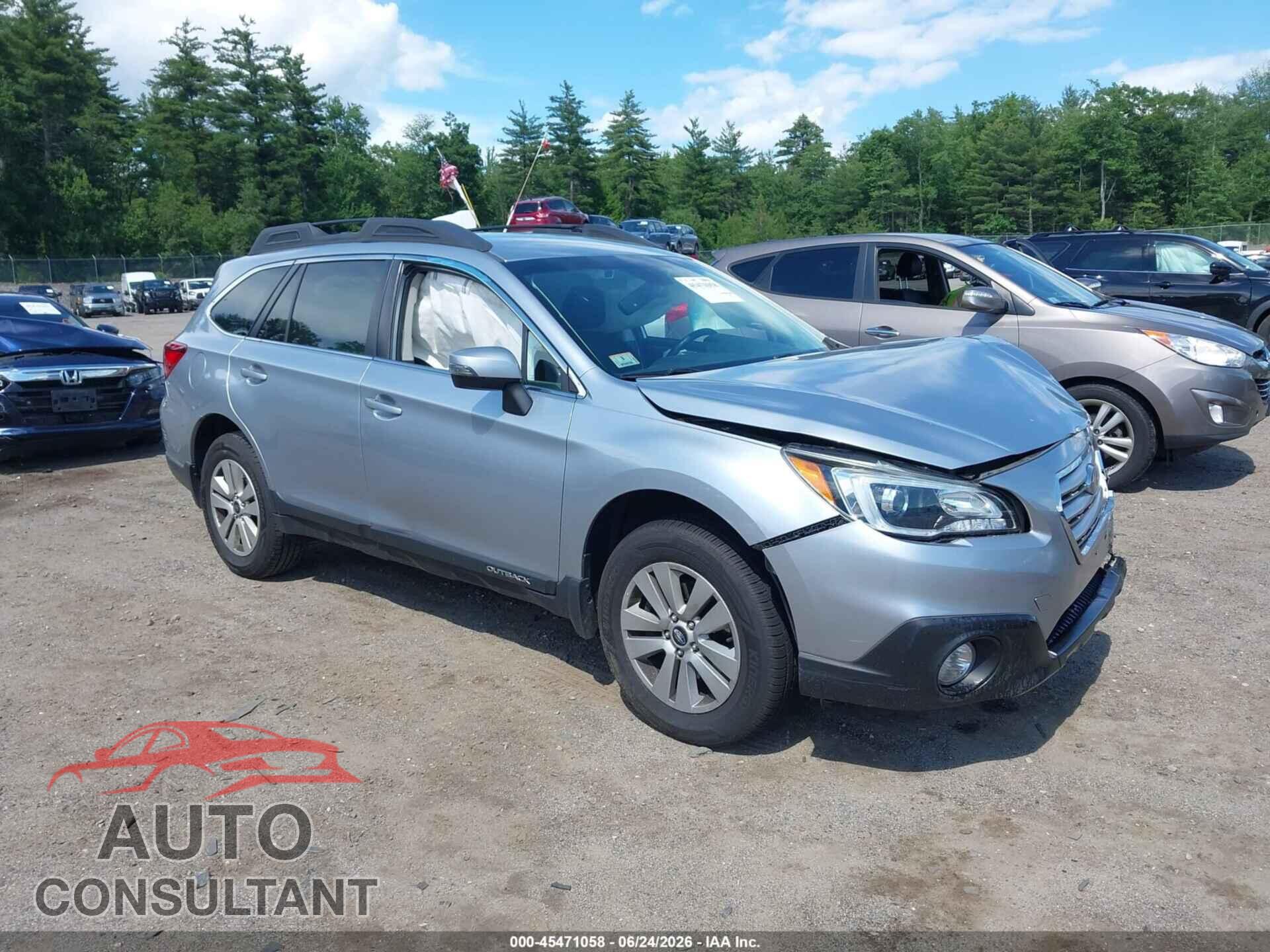 SUBARU OUTBACK 2017 - 4S4BSAFC8H3202925