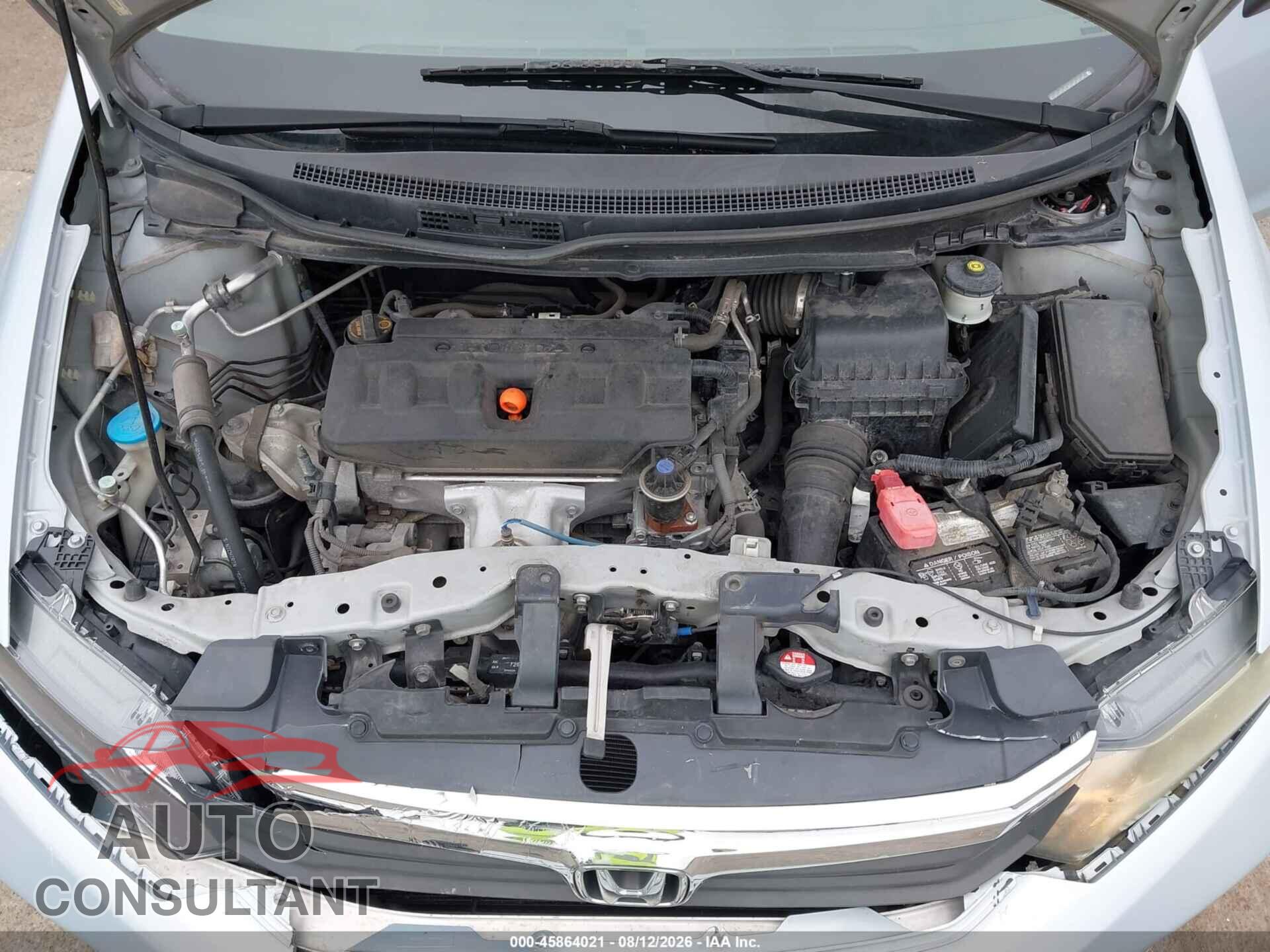 HONDA CIVIC 2012 - 2HGFB2F55CH568247