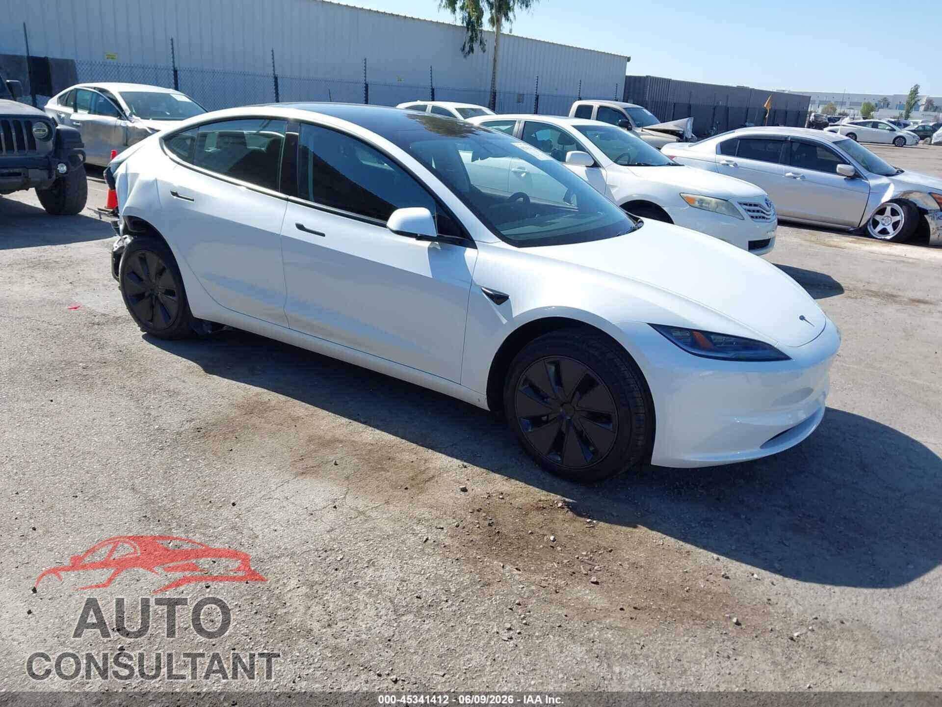 TESLA MODEL 3 2026 - 5YJ3E1EA3TF192512
