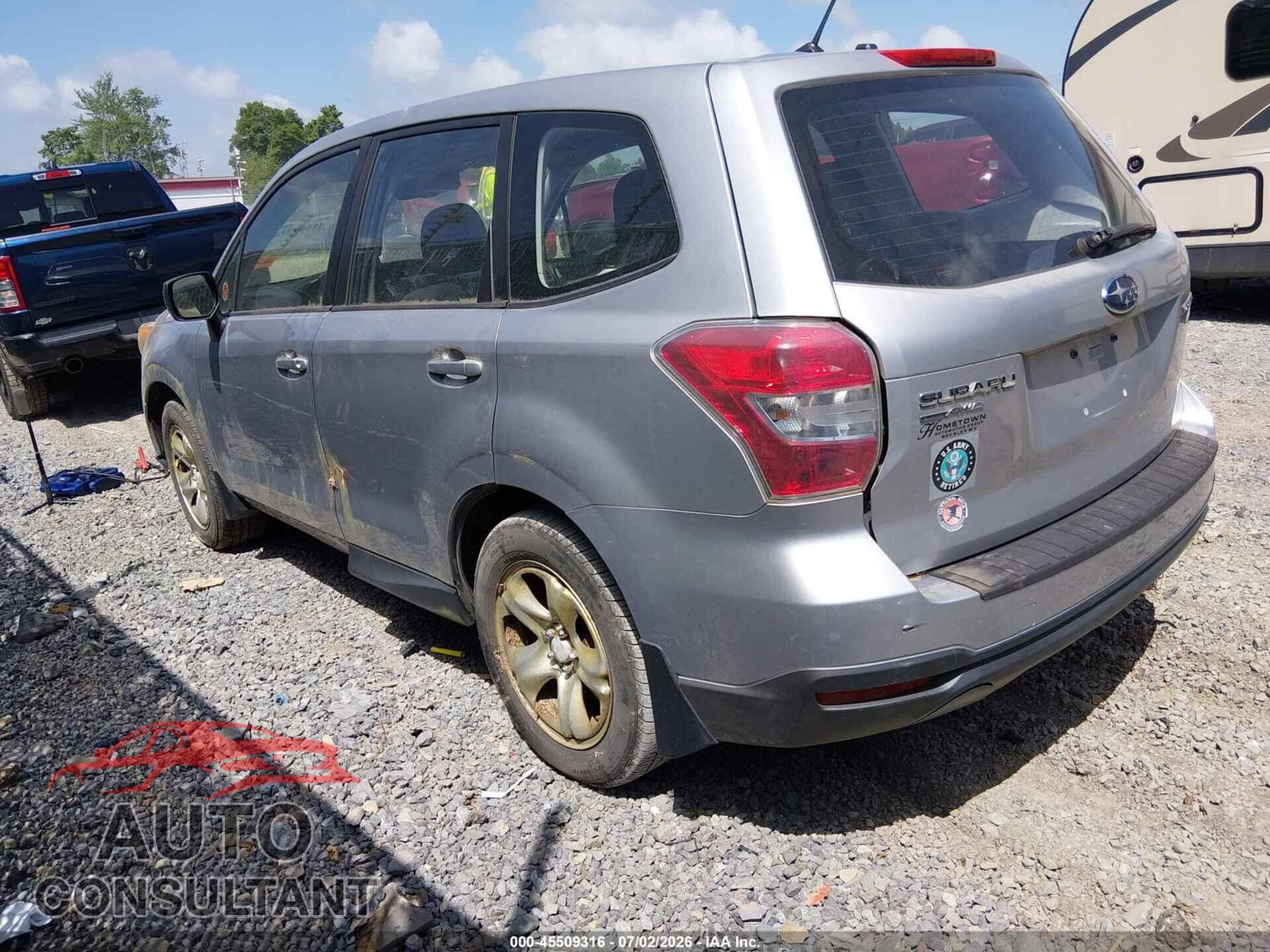 SUBARU FORESTER 2014 - JF2SJAAC2EH412497