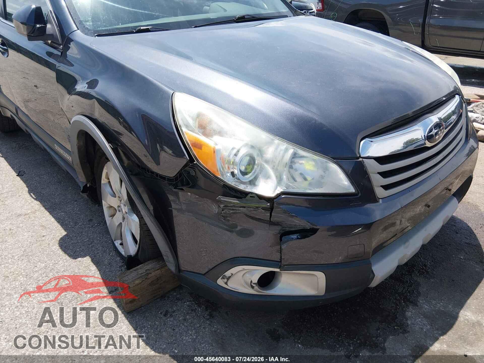 SUBARU OUTBACK 2012 - 4S4BRBLC4C3282173