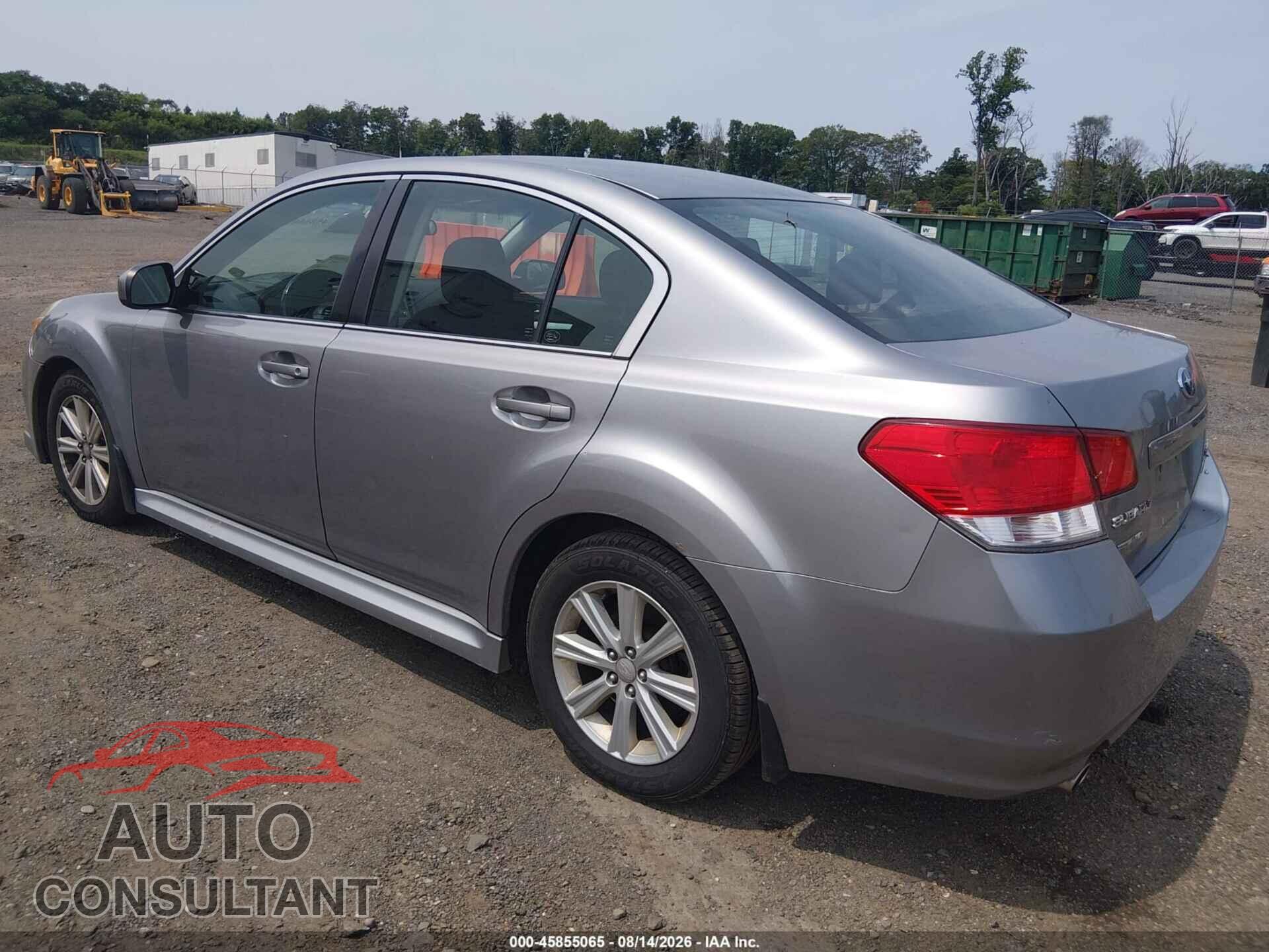 SUBARU LEGACY 2011 - 4S3BMBC67B3245954