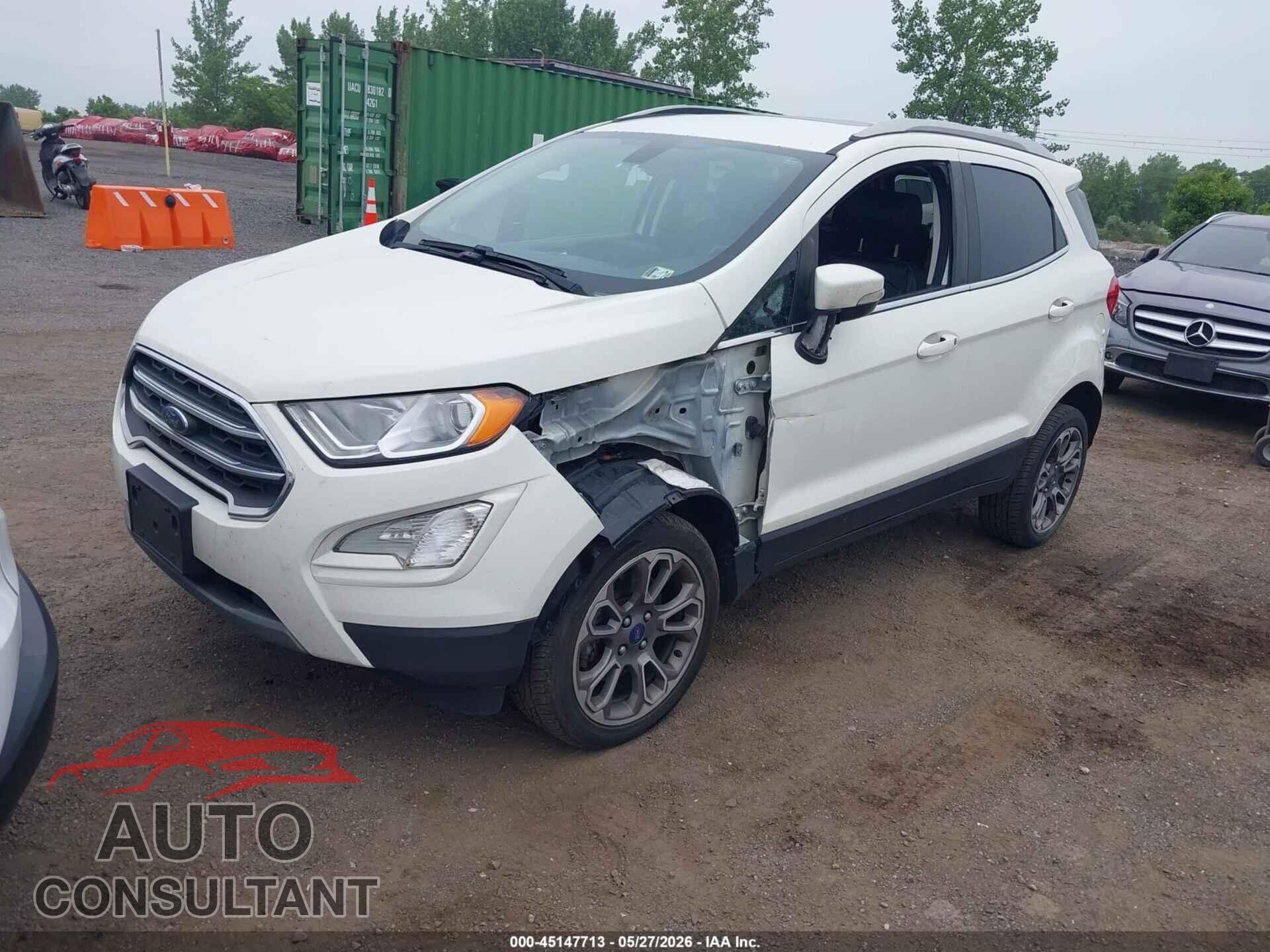 FORD ECOSPORT 2020 - MAJ6S3KL7LC338713