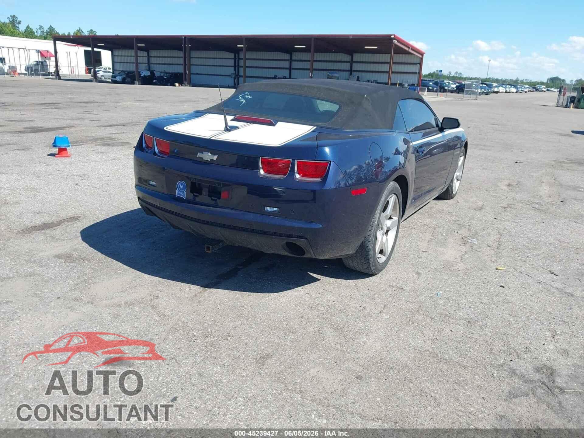 CHEVROLET CAMARO 2011 - 2G1FC3DD5B9169643