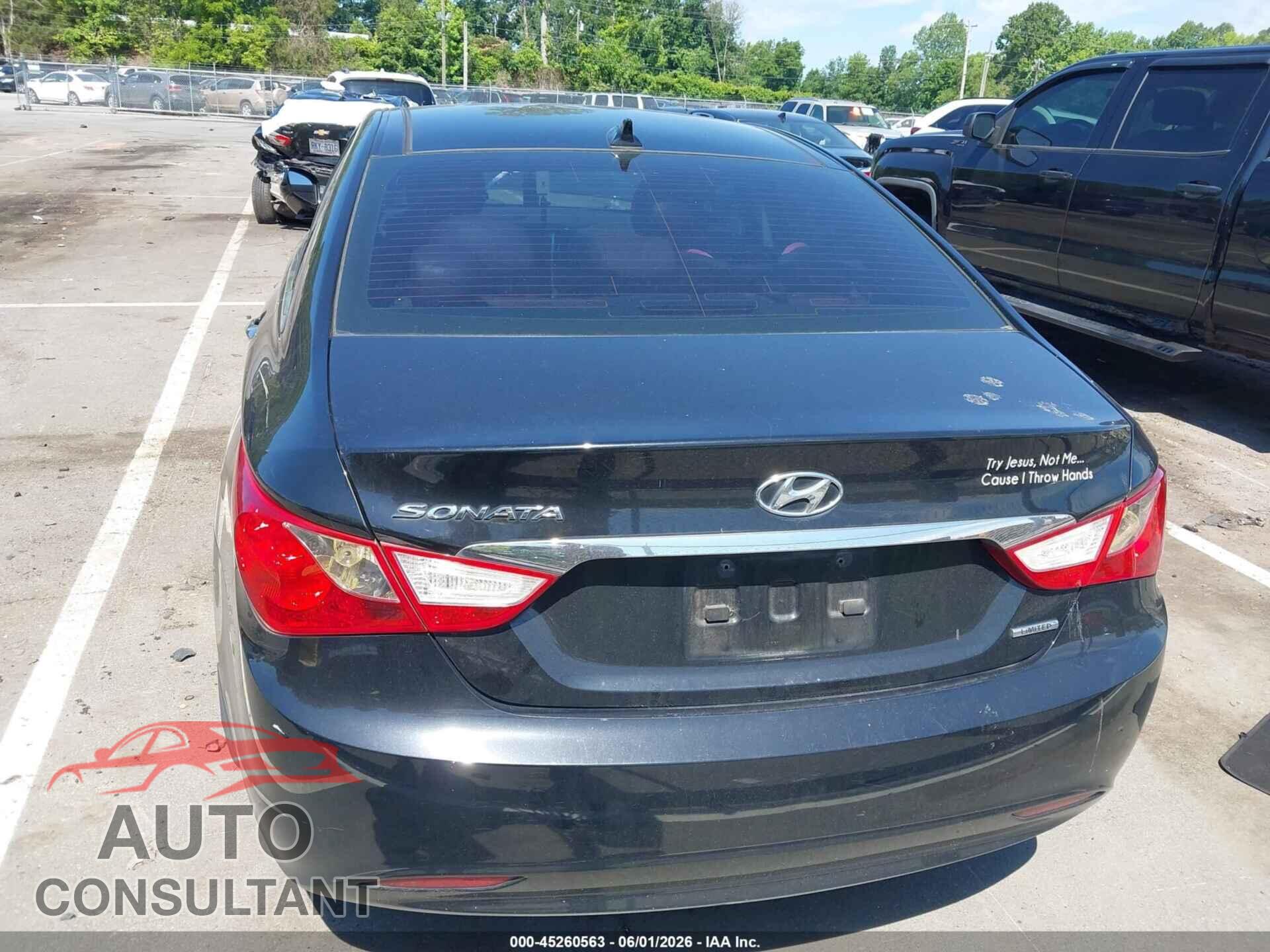 HYUNDAI SONATA 2012 - 5NPEC4AC9CH389113