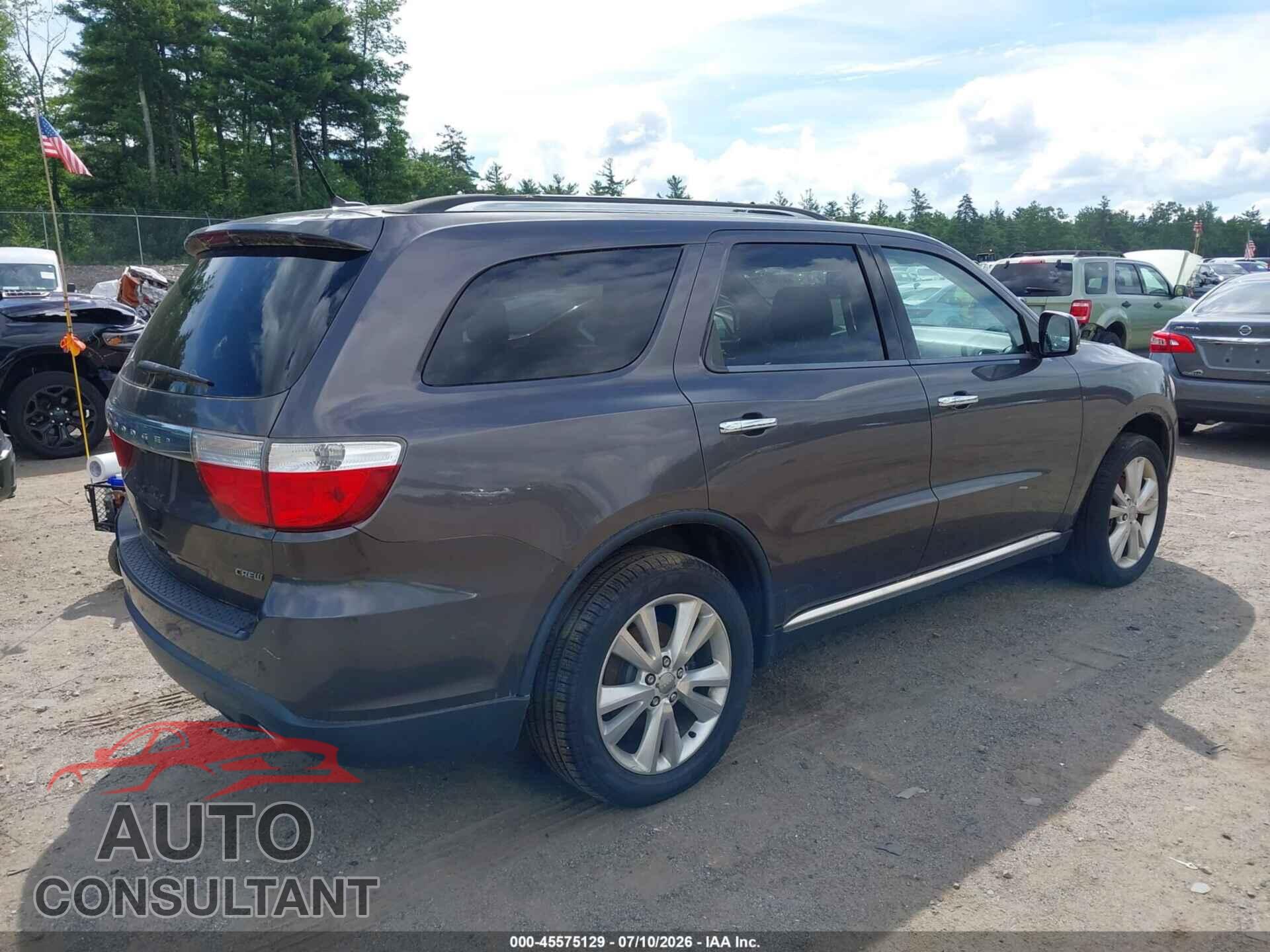 DODGE DURANGO 2013 - 1C4RDJDG8DC690318