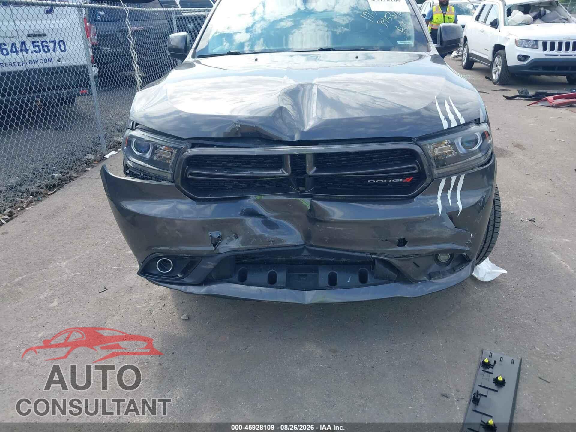 DODGE DURANGO 2018 - 1C4RDJDG3JC395316