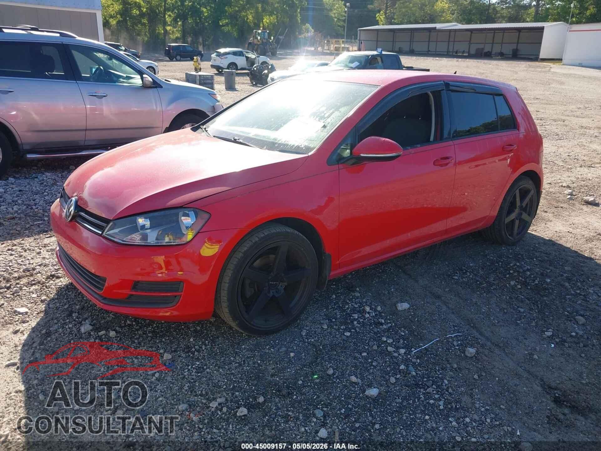 VOLKSWAGEN GOLF 2017 - 3VW217AUXHM036896