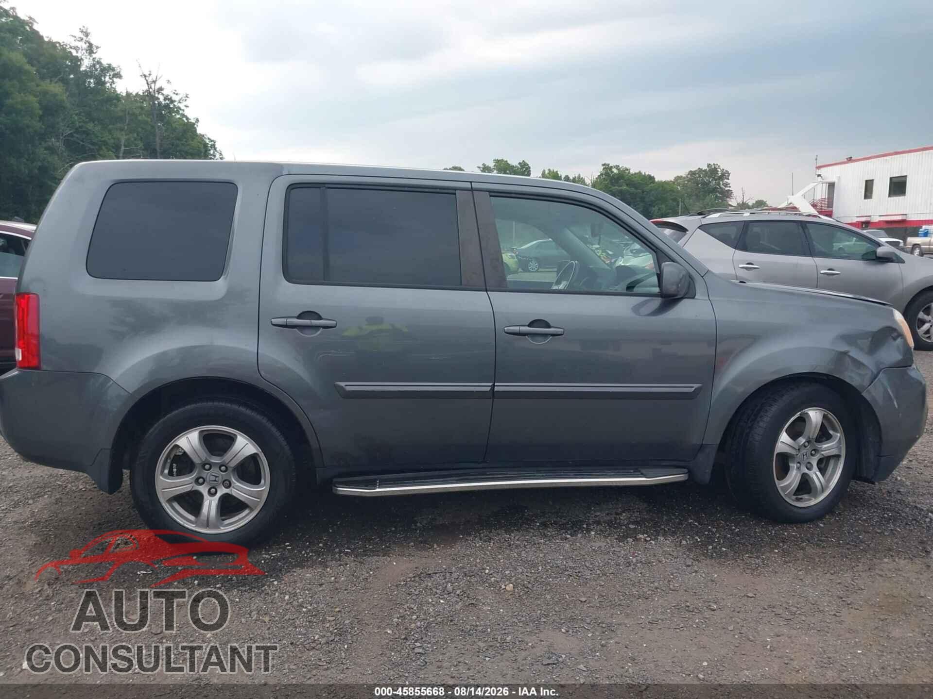 HONDA PILOT 2012 - 5FNYF4H55CB081172