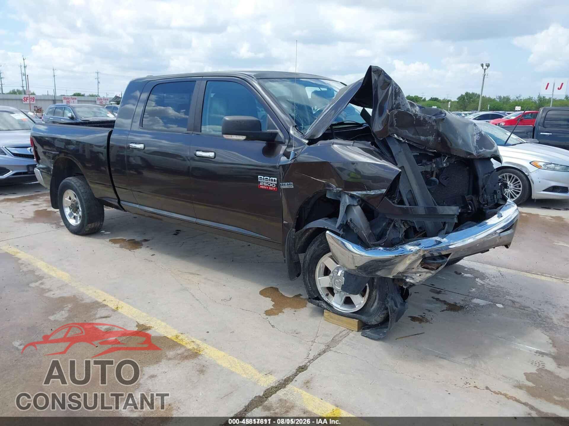 DODGE RAM 2500 2010 - 3D7TT2HT3AG146135