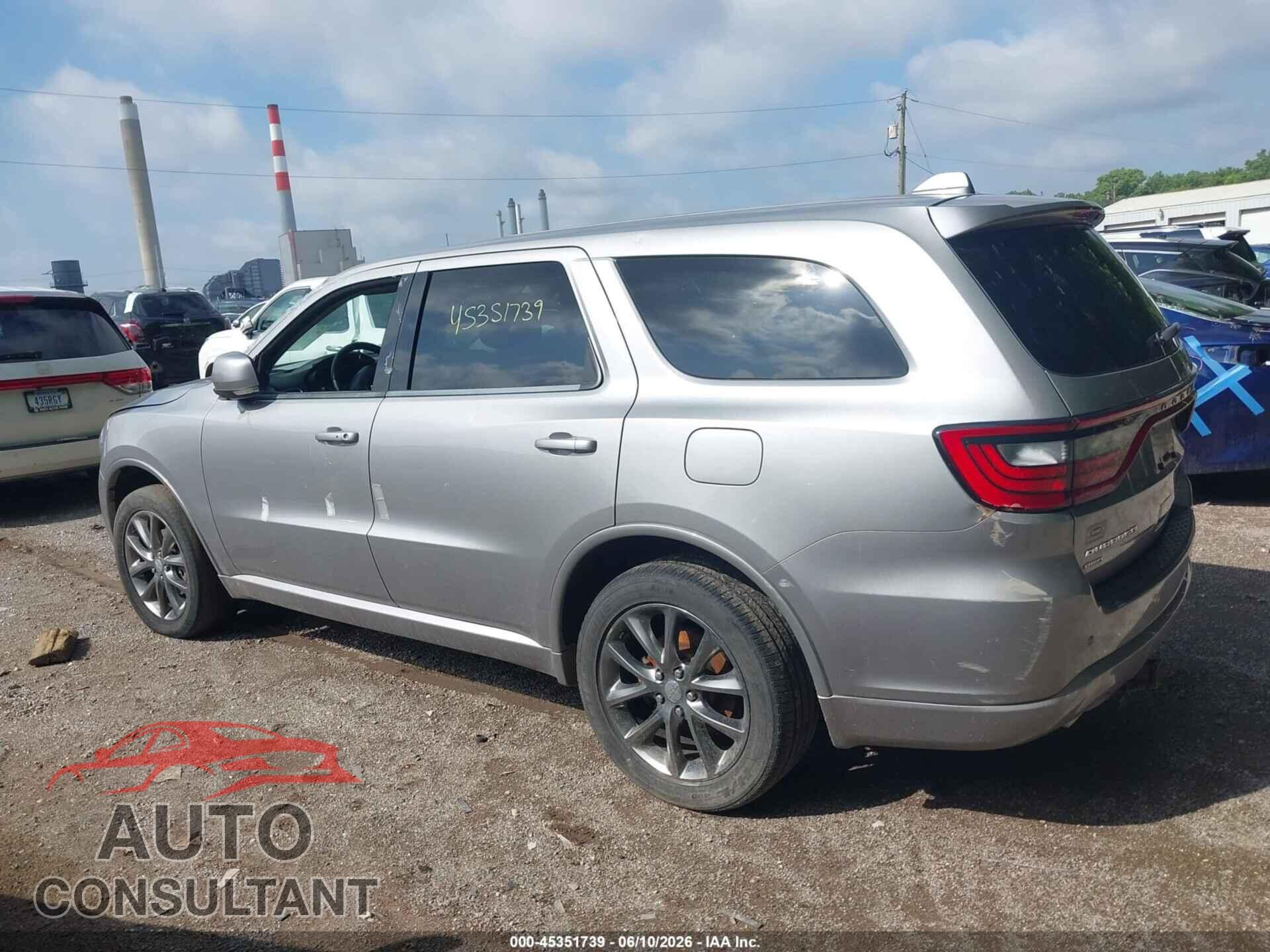 DODGE DURANGO 2017 - 1C4RDJDG5HC652423