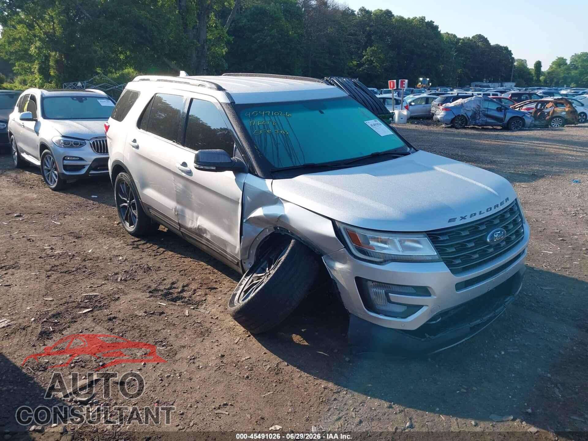FORD EXPLORER 2017 - 1FM5K8D83HGA40392