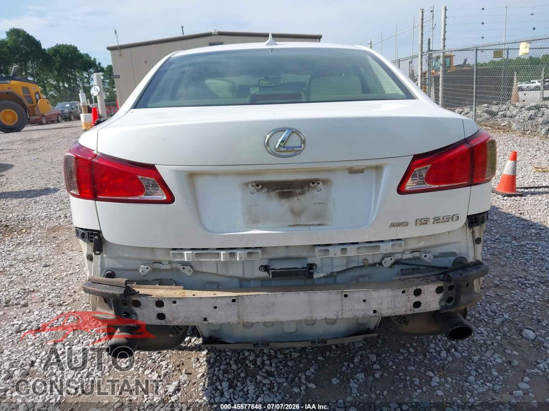LEXUS IS 250 2013 - JTHCF5C21D2036066
