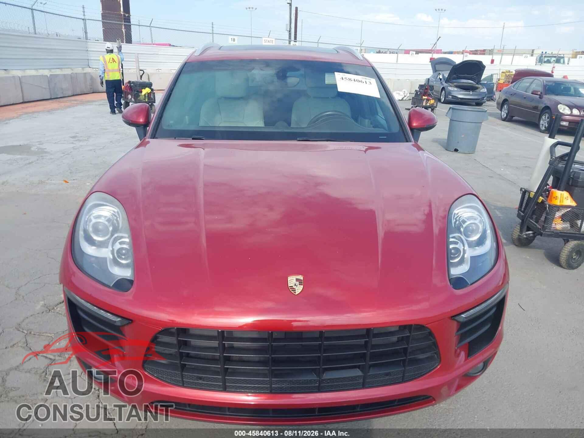 PORSCHE MACAN 2016 - WP1AB2A52GLB43981