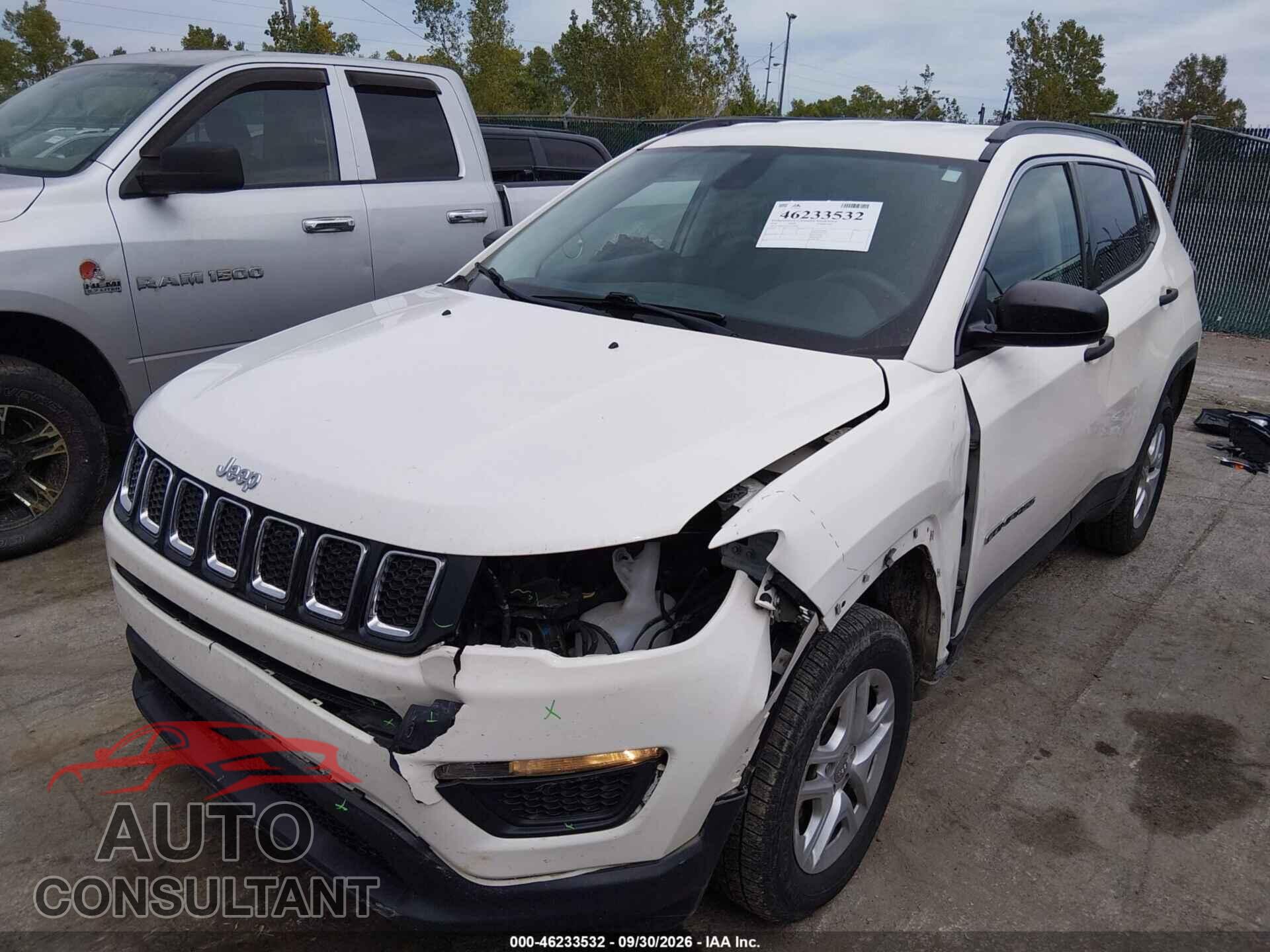 JEEP COMPASS 2020 - 3C4NJDAB7LT234718