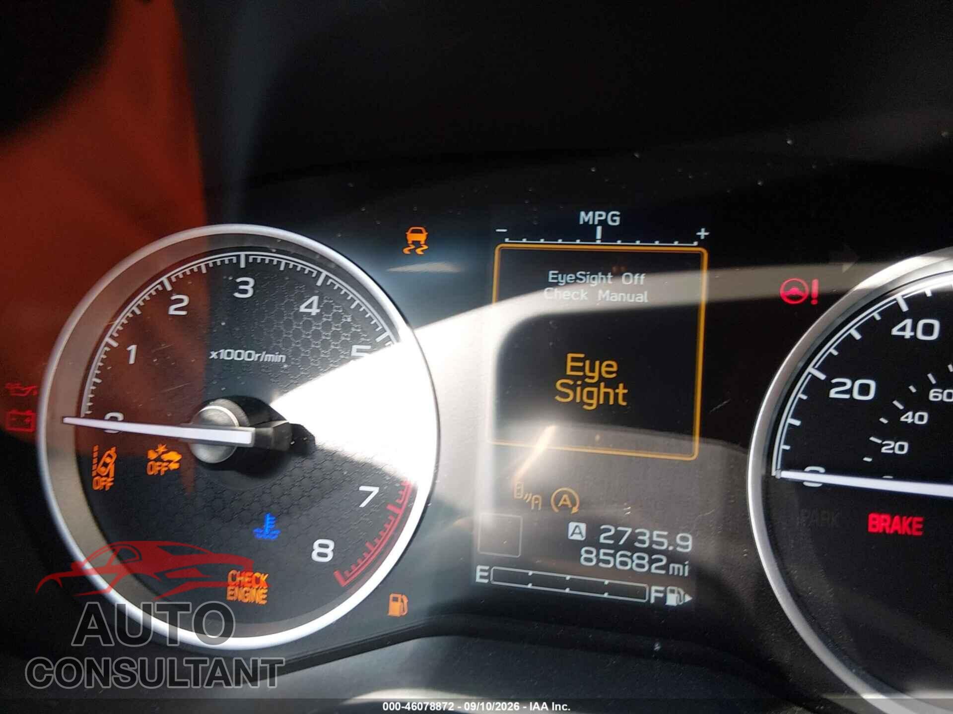 SUBARU FORESTER 2021 - JF2SKAUC9MH421530