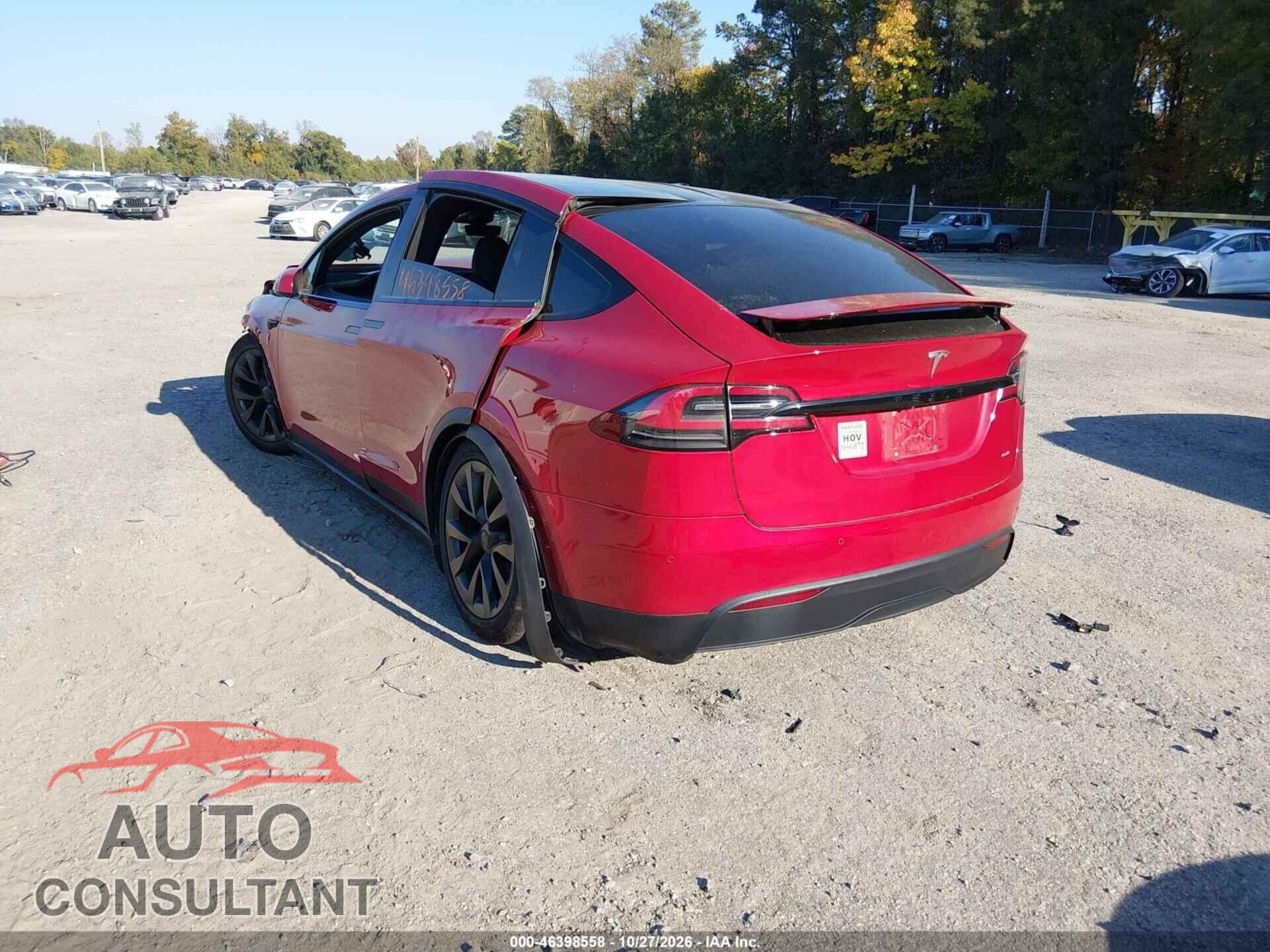 TESLA MODEL X 2022 - 7SAXCBE61NF331972