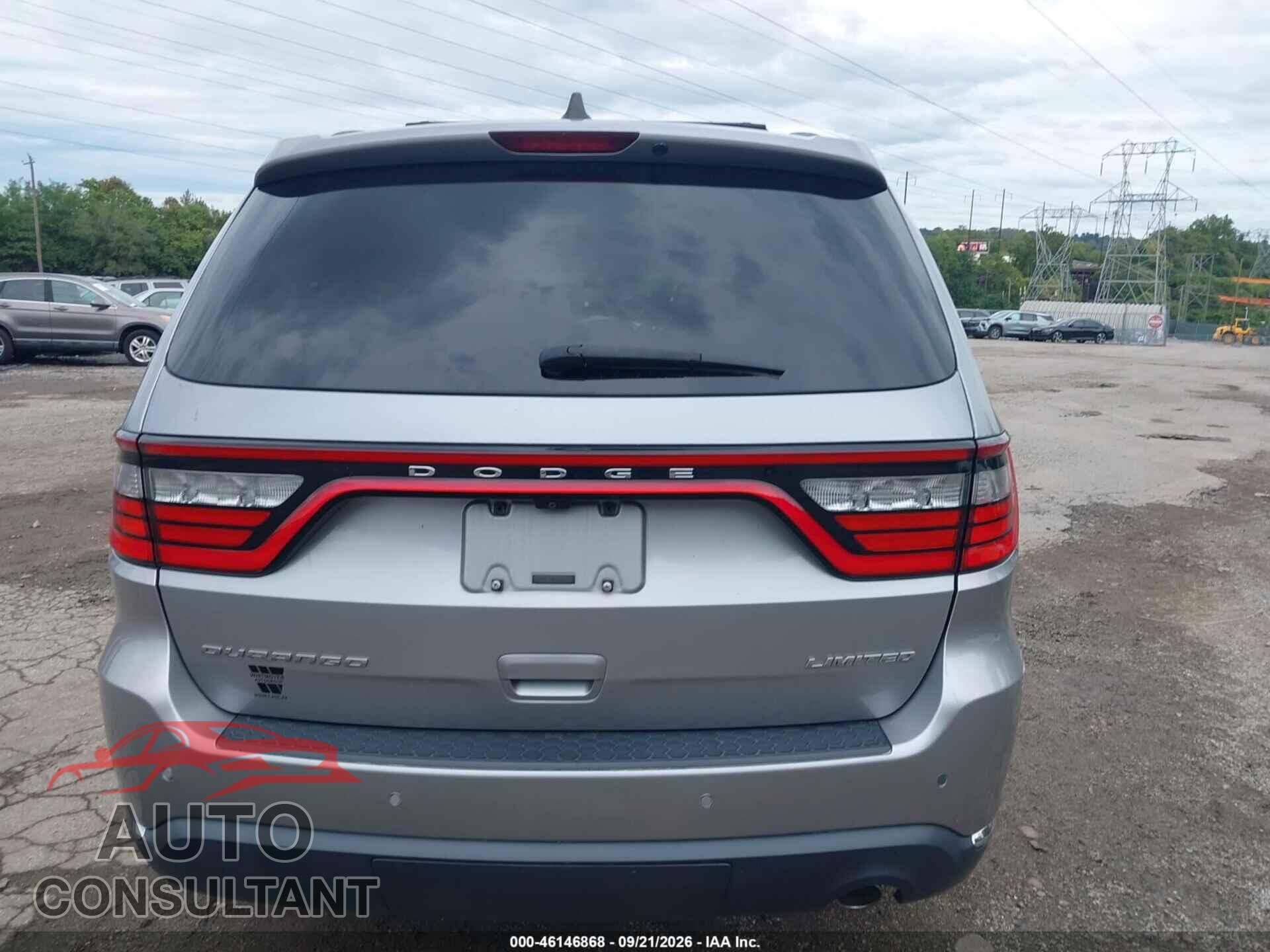 DODGE DURANGO 2016 - 1C4RDHDG6GC455445