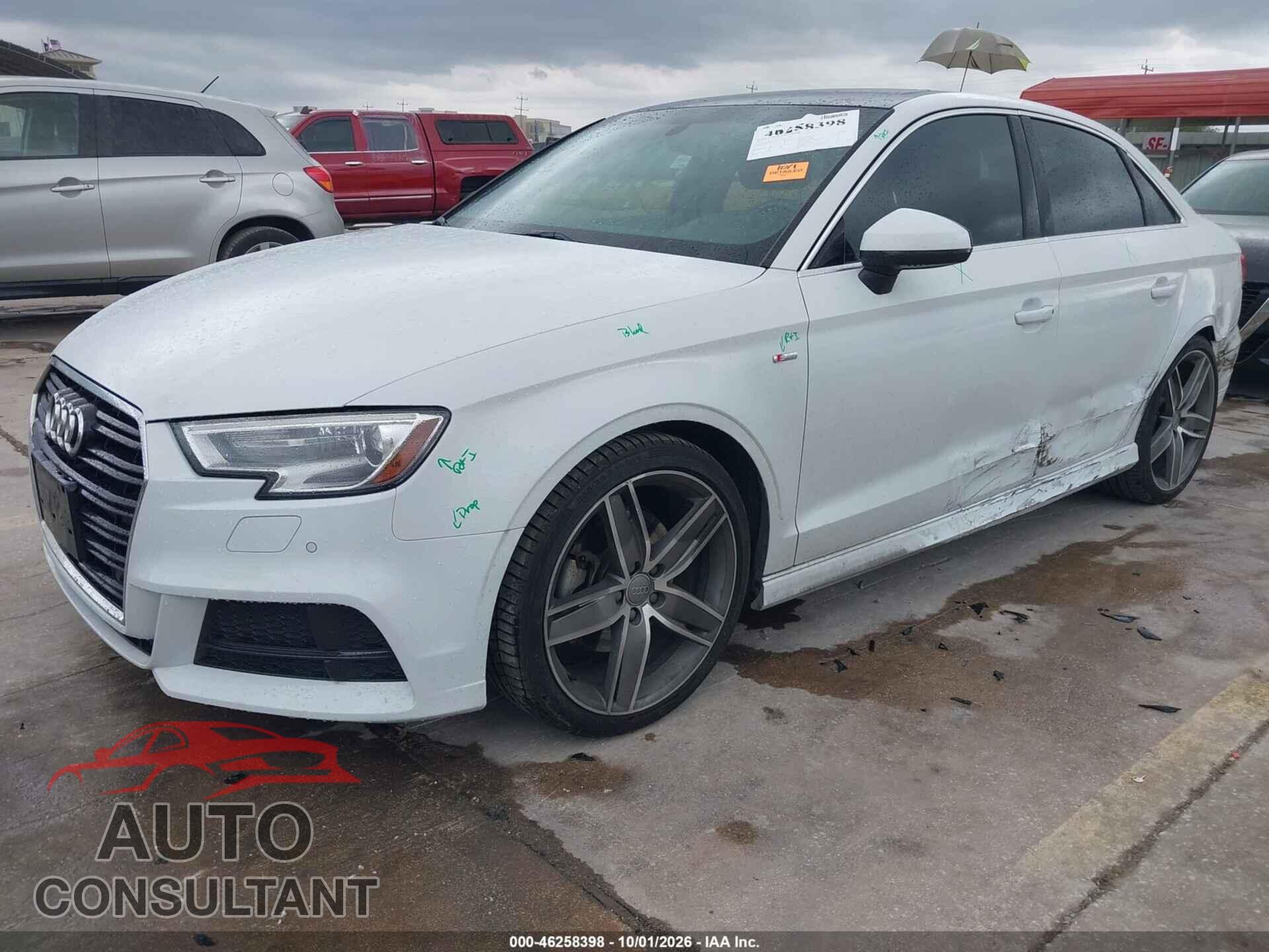 AUDI A3 2017 - WAUJ8GFF5H1016330