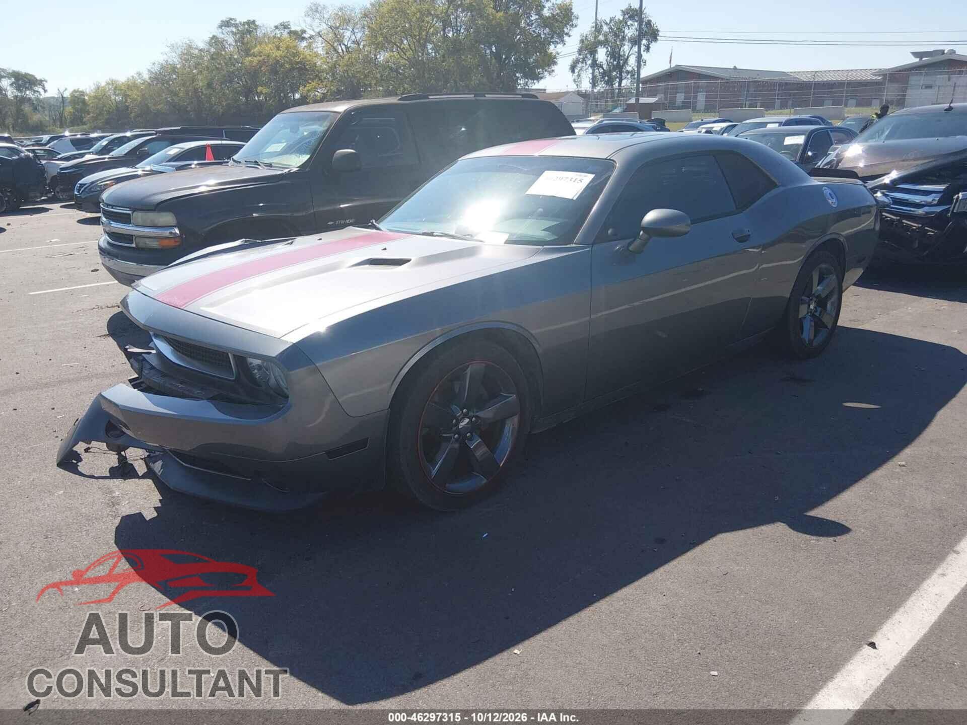 DODGE CHALLENGER 2012 - 2C3CDYAG2CH292542