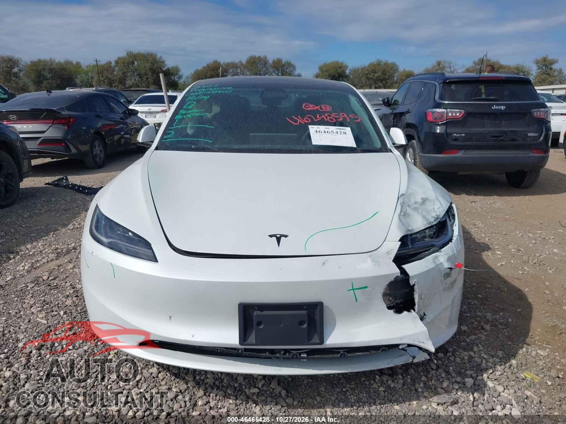 TESLA MODEL 3 2026 - 5YJ3E1EAXTF169471