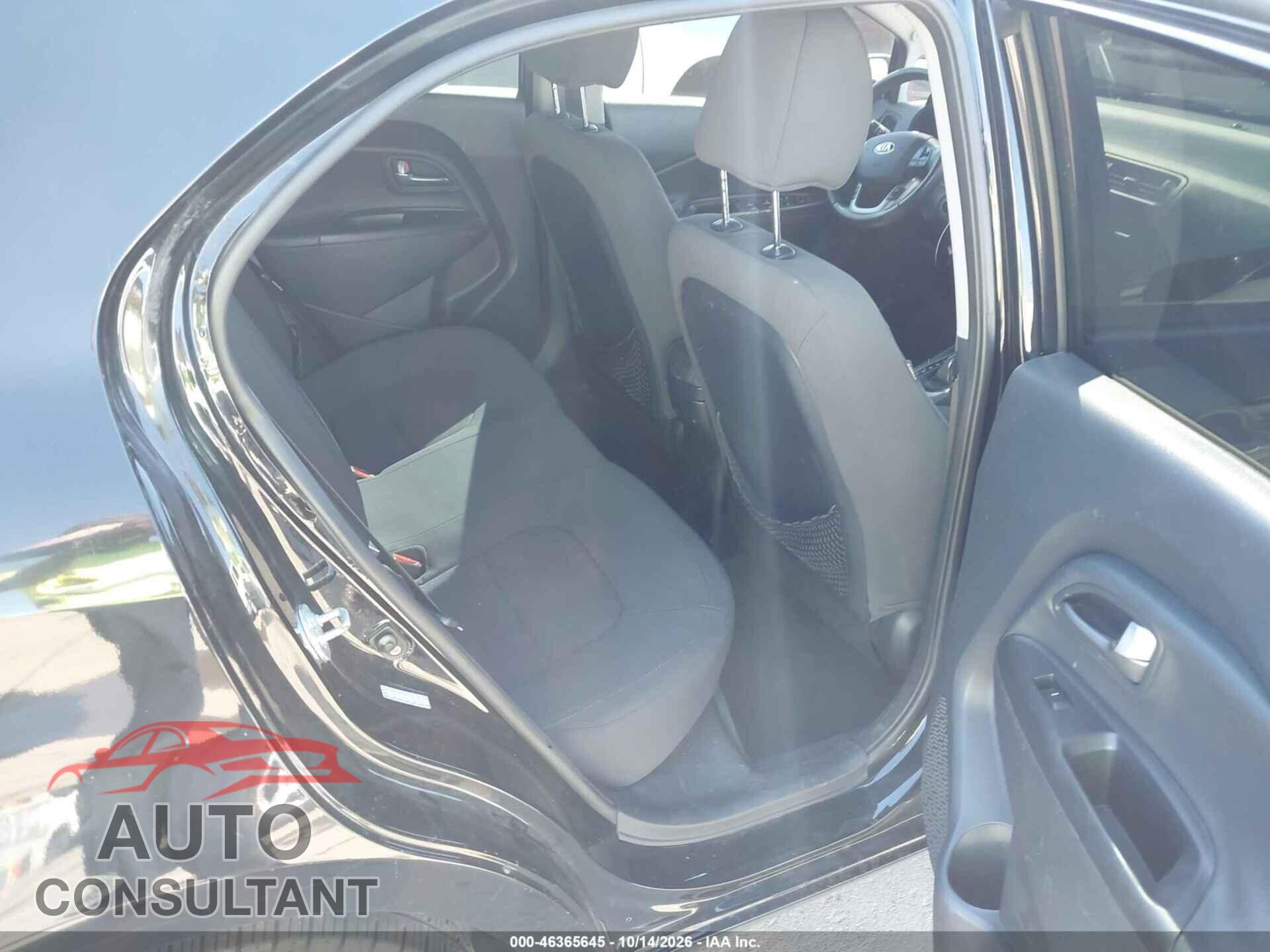 KIA RIO 2013 - KNADN5A32D6138485