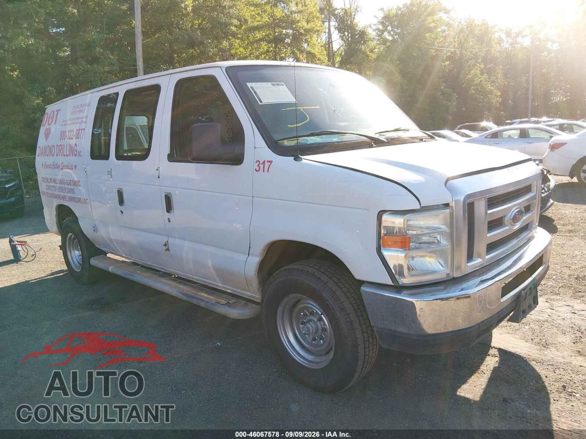 FORD E-250 2009 - 1FTNE24W79DA34024