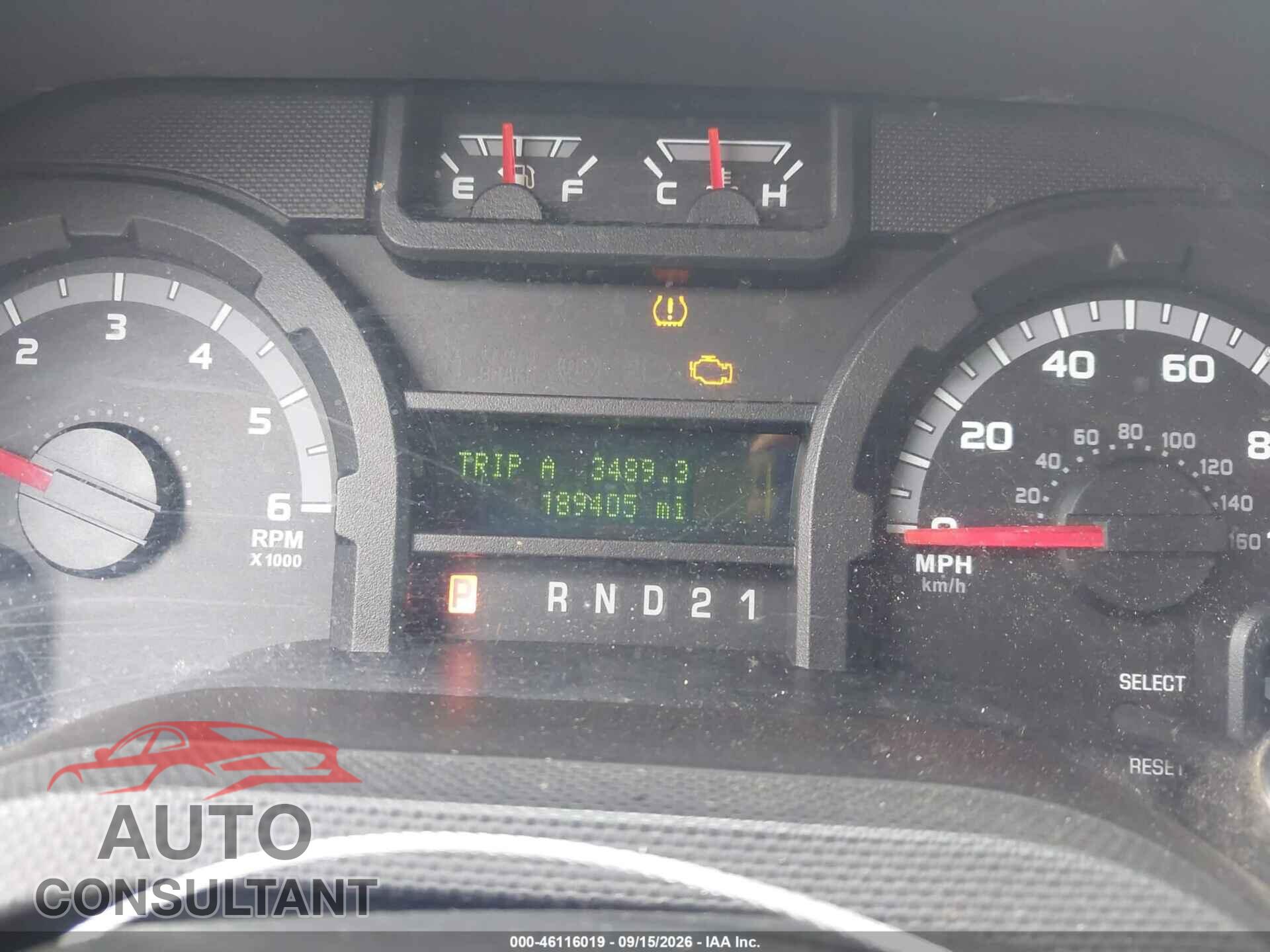 FORD E-150 2012 - 1FTNE1EW4CDB34310