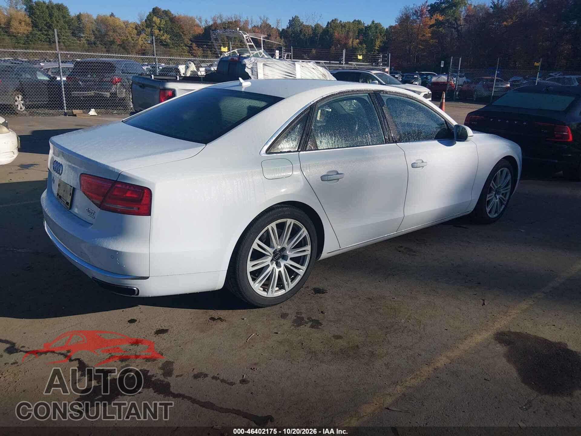 AUDI A8 2014 - WAUA2AFD2EN004699