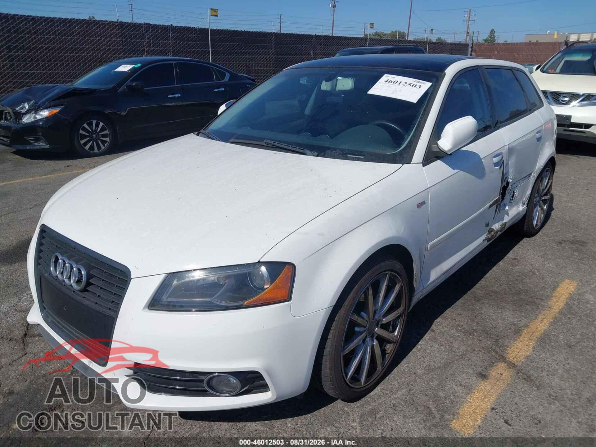 AUDI A3 2011 - WAUKEAFM7BA033503