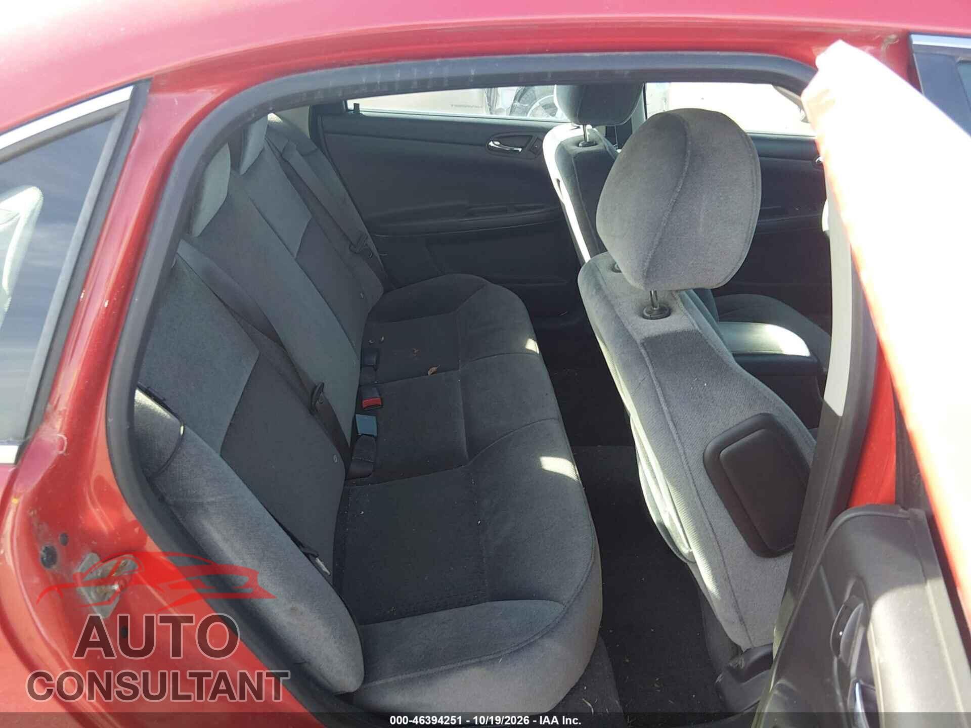 CHEVROLET IMPALA 2009 - 2G1WT57K191162882