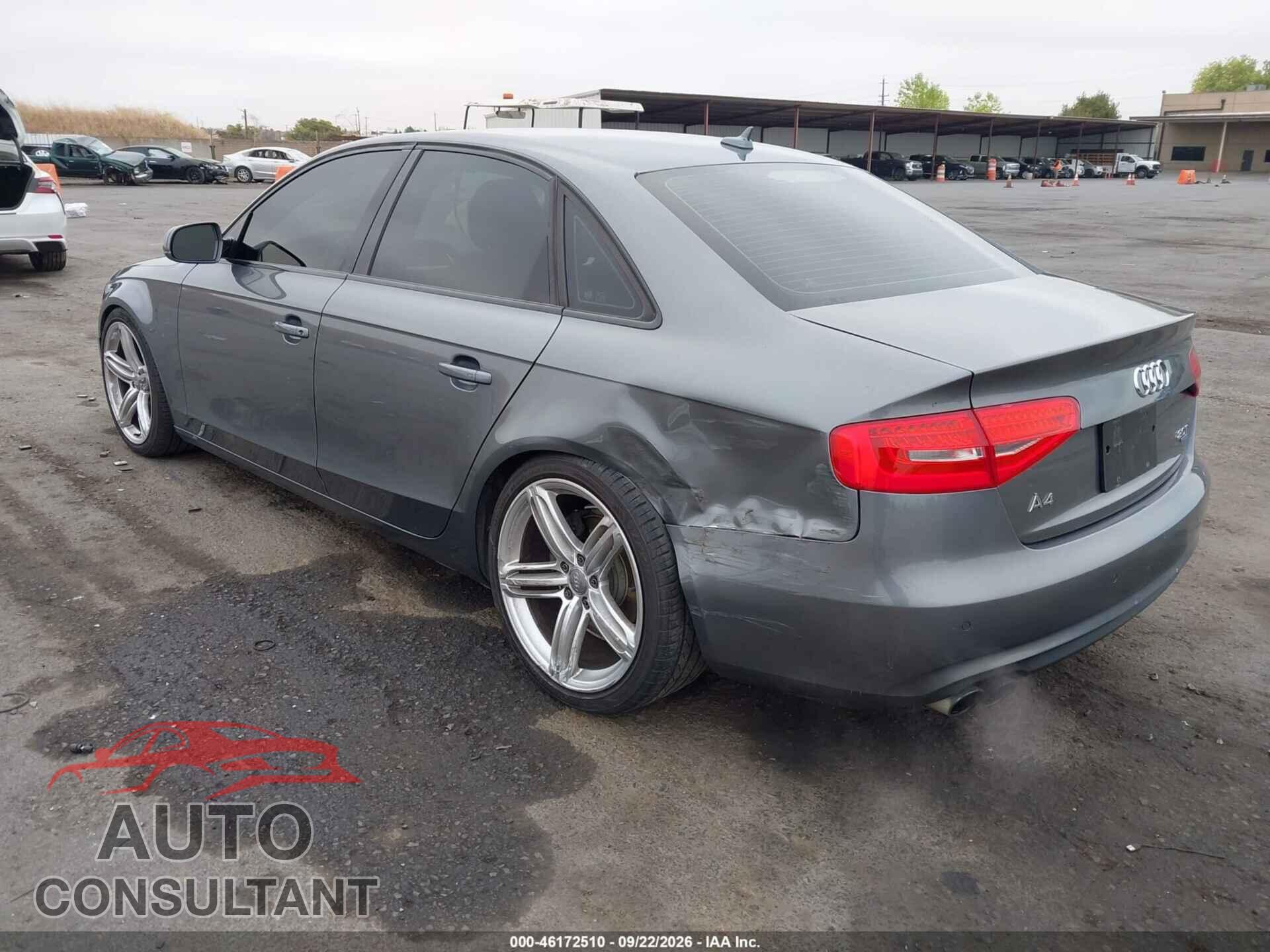 AUDI A4 2013 - WAUFFAFL4DN035193