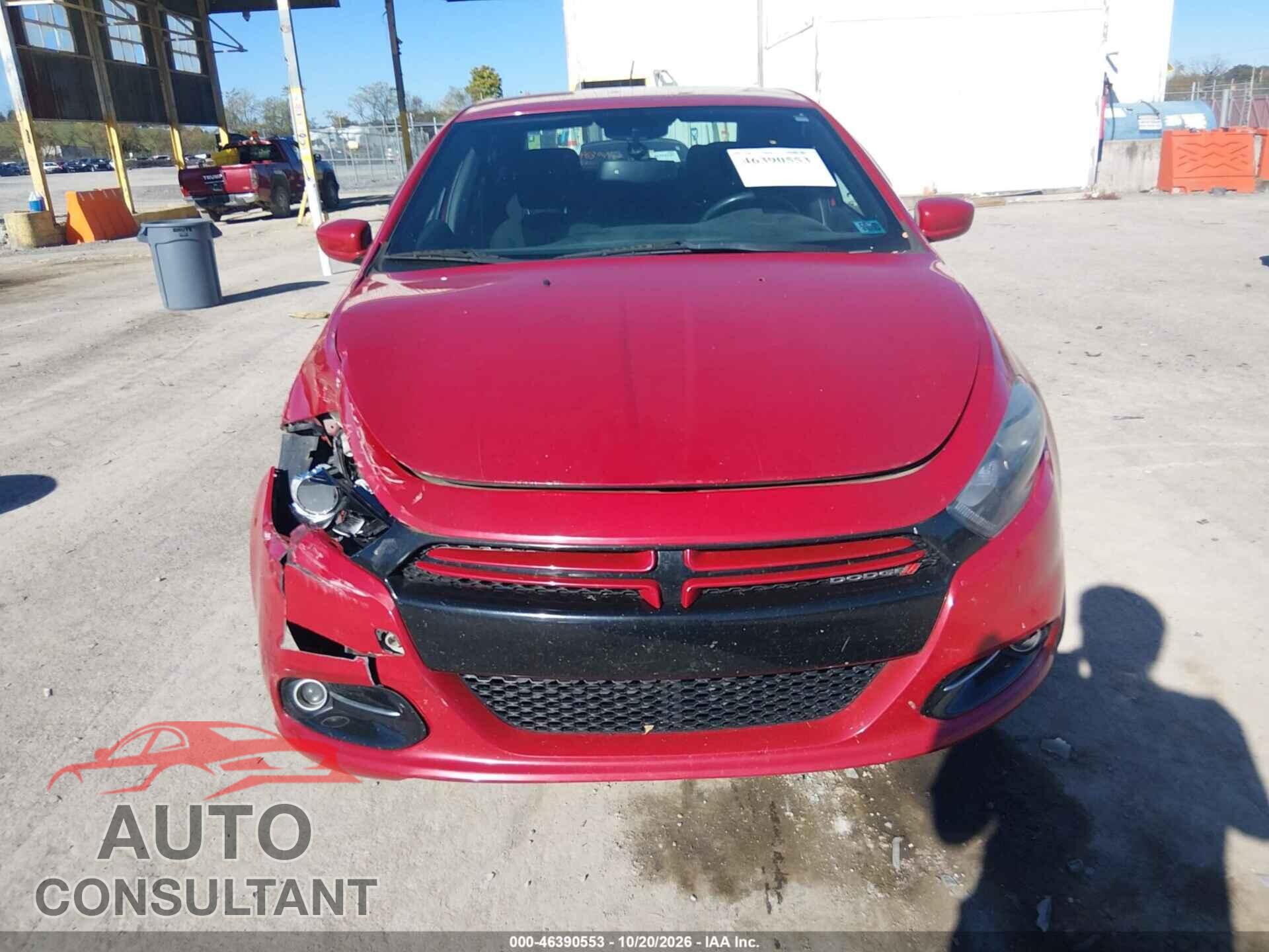 DODGE DART 2013 - 1C3CDFBA0DD247368