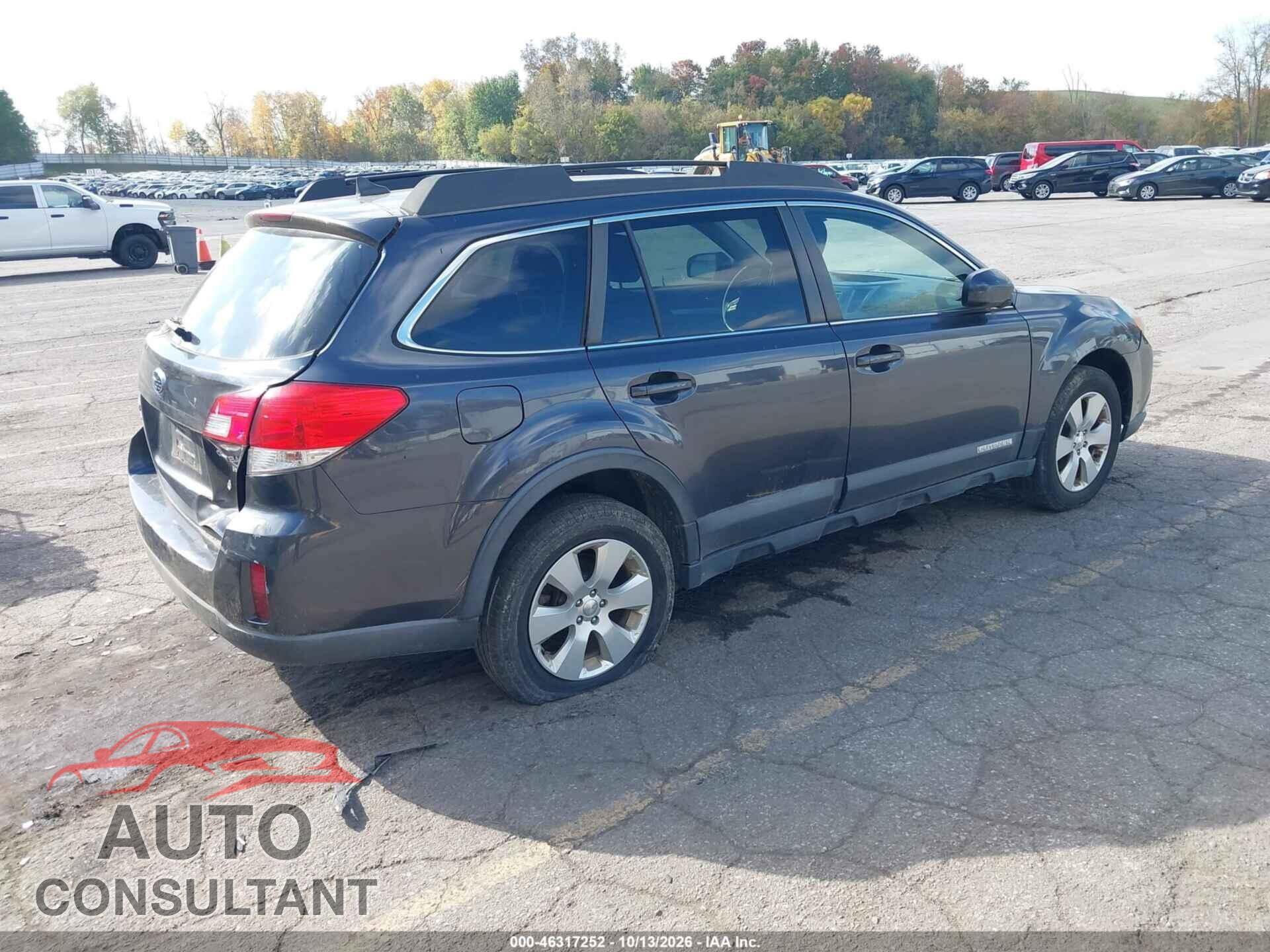 SUBARU OUTBACK 2012 - 4S4BRBFC9C1224910