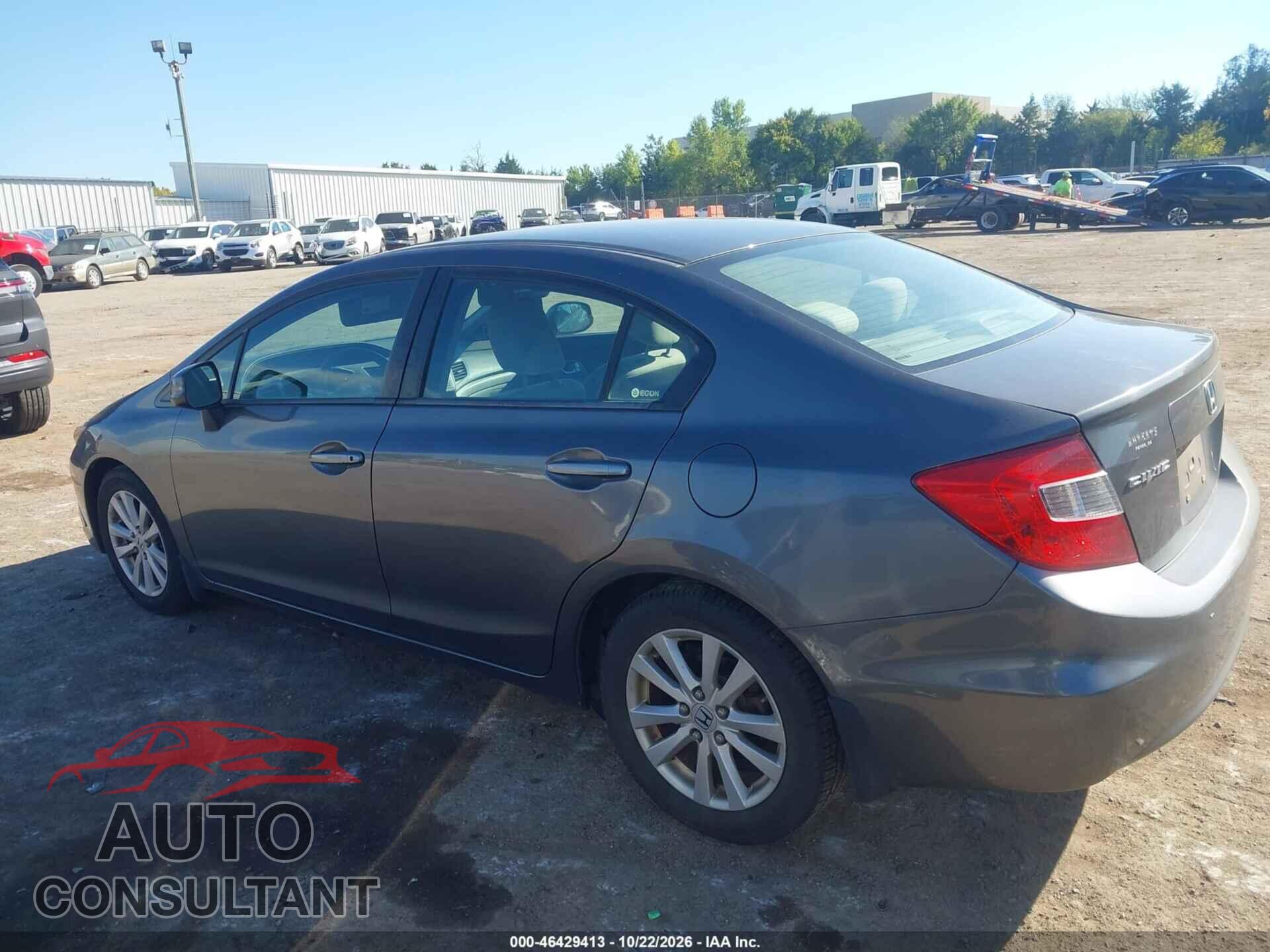 HONDA CIVIC 2012 - 2HGFB2F87CH603123