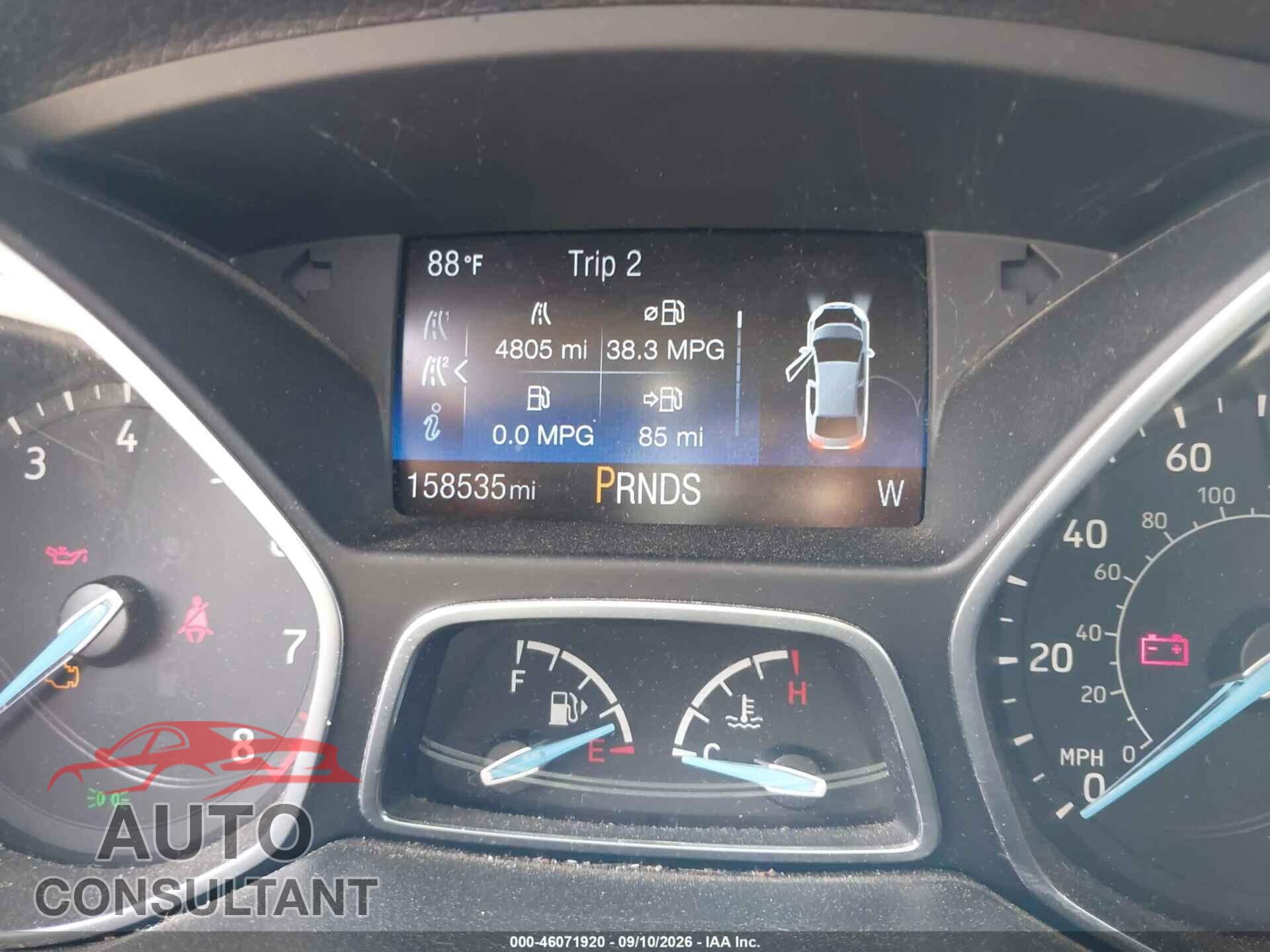 FORD FOCUS 2017 - 1FADP3M21HL289044