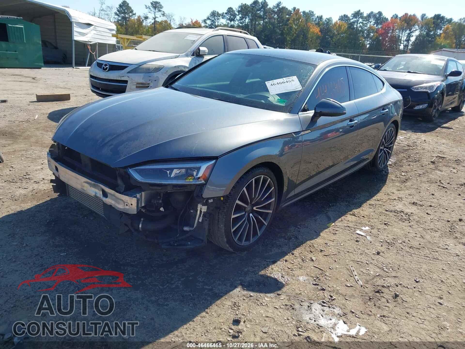 AUDI A5 2018 - WAUCNCF52JA038017