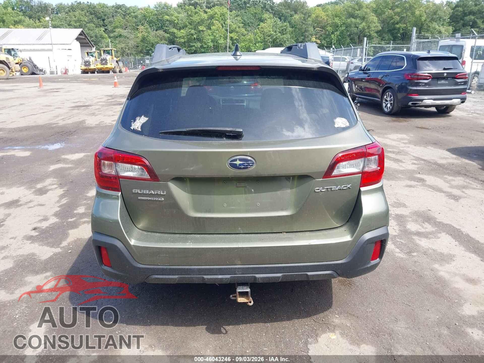 SUBARU OUTBACK 2018 - 4S4BSAFC8J3295841