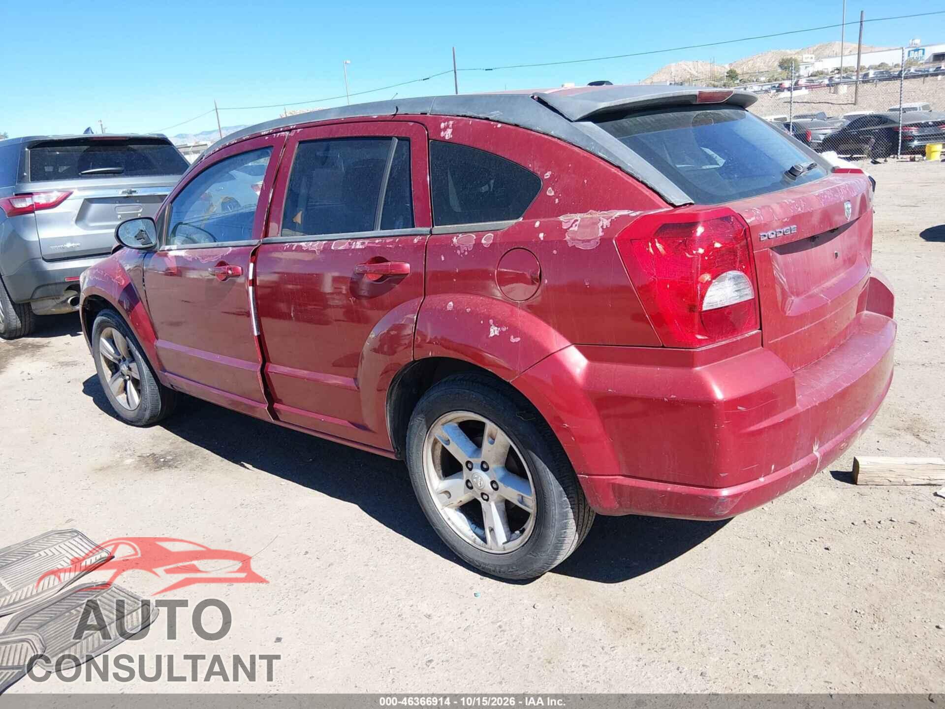 DODGE CALIBER 2010 - 1B3CB4HA2AD552624