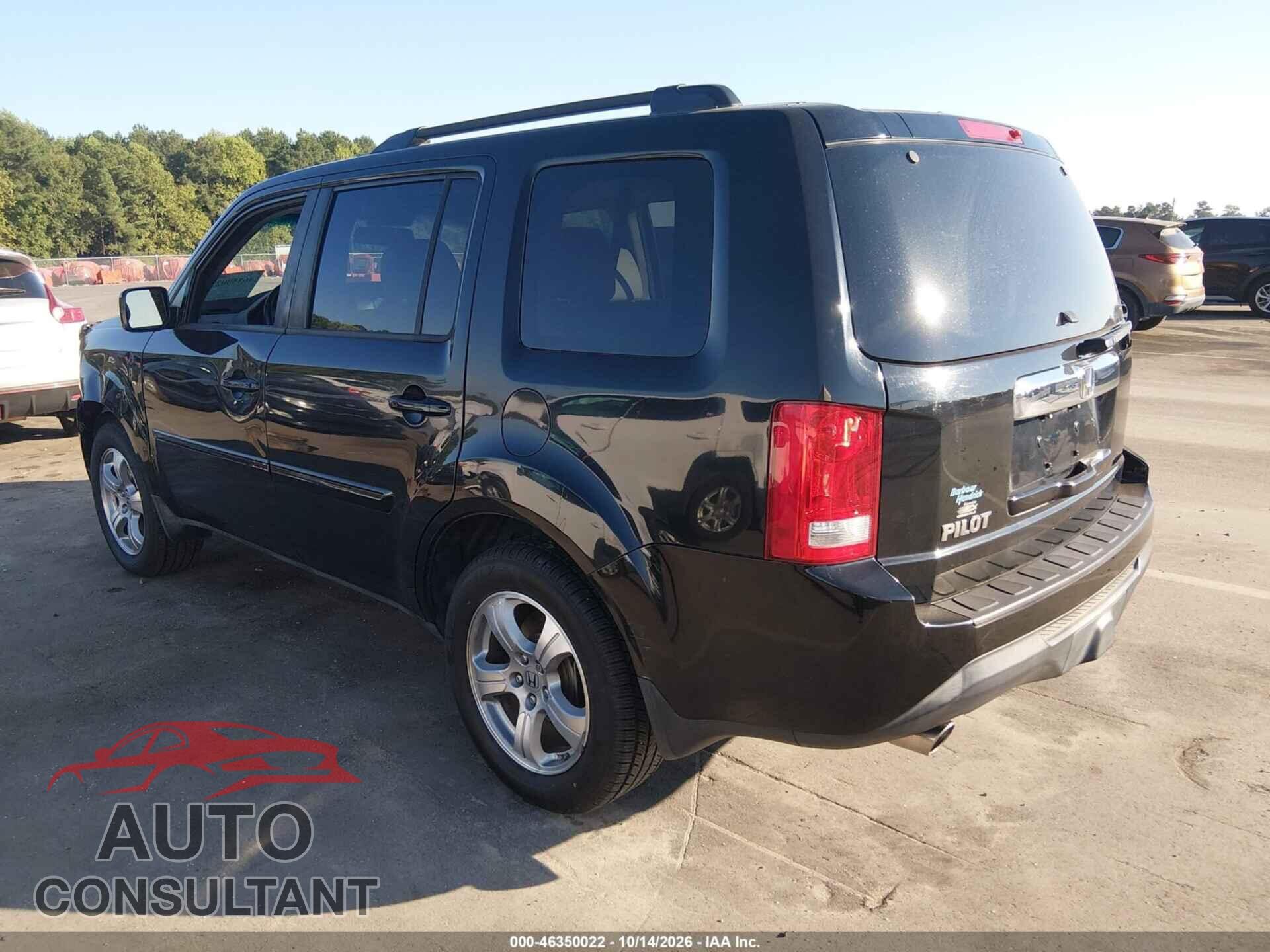 HONDA PILOT 2015 - 5FNYF3H54FB012486