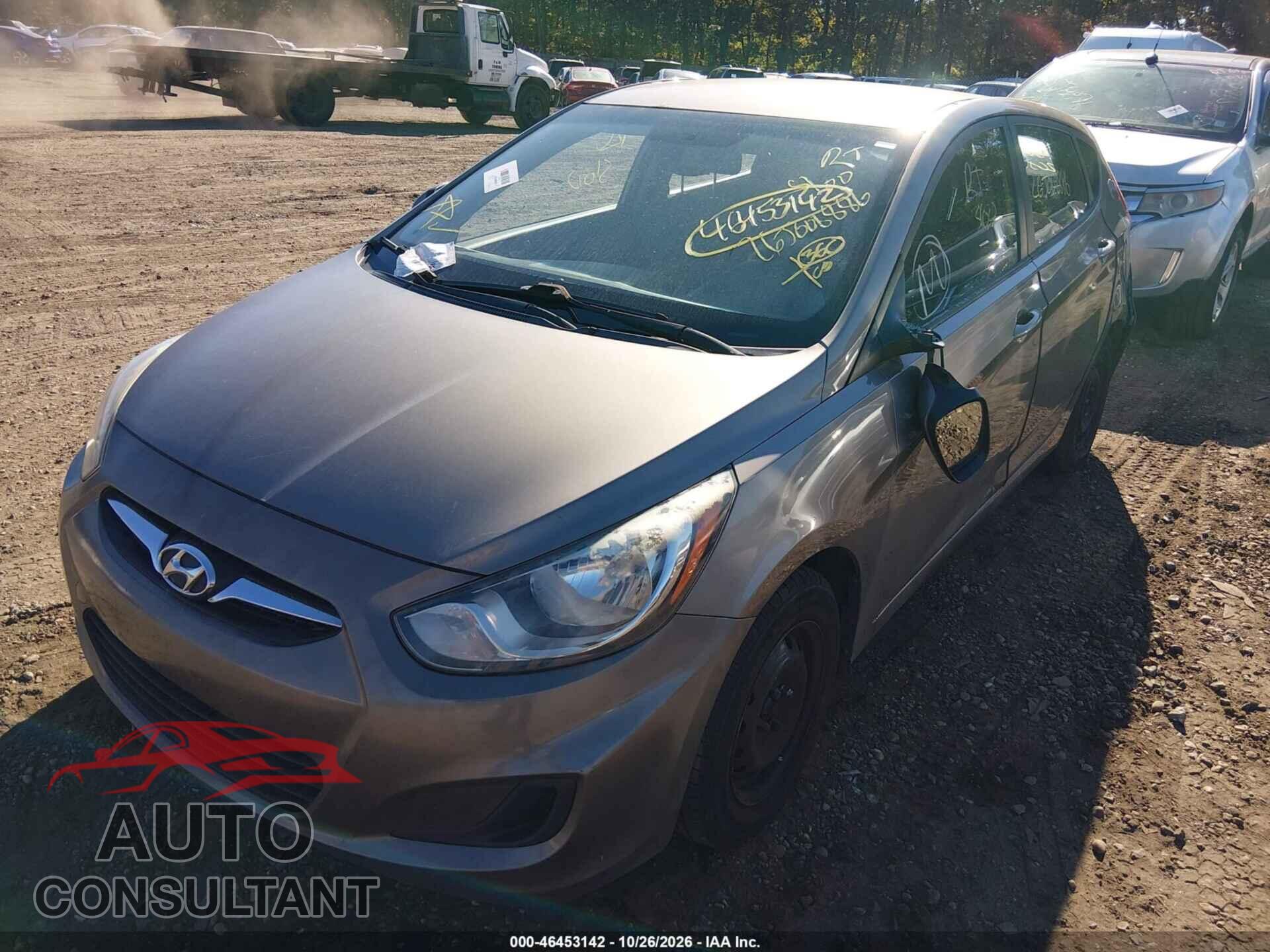 HYUNDAI ACCENT 2012 - KMHCT5AE2CU044117