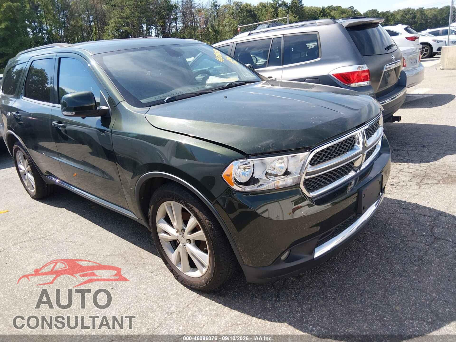 DODGE DURANGO 2011 - 1D4RD4GG9BC698747