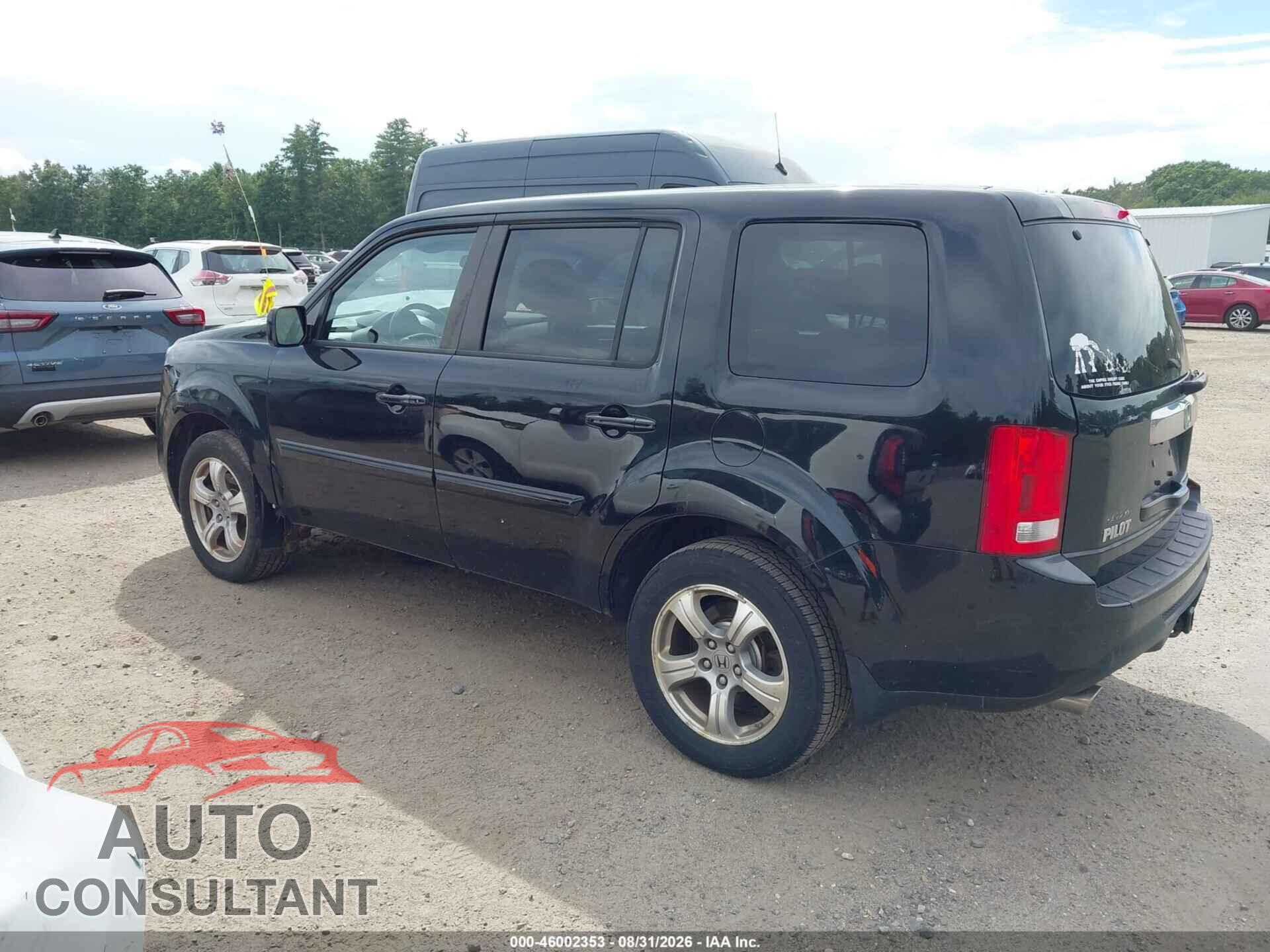 HONDA PILOT 2013 - 5FNYF4H43DB009315