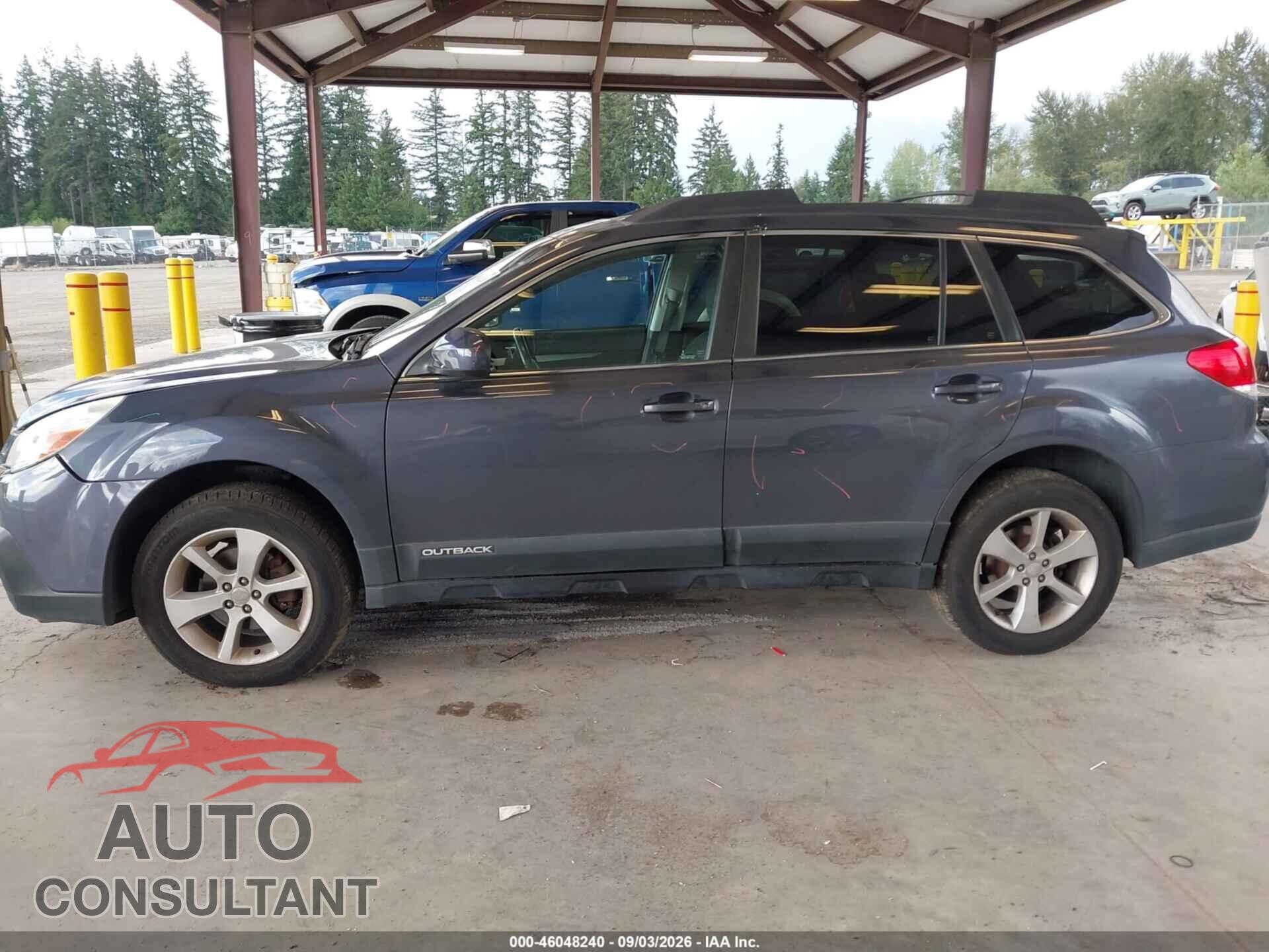 SUBARU OUTBACK 2014 - 4S4BRBDC4E3293563
