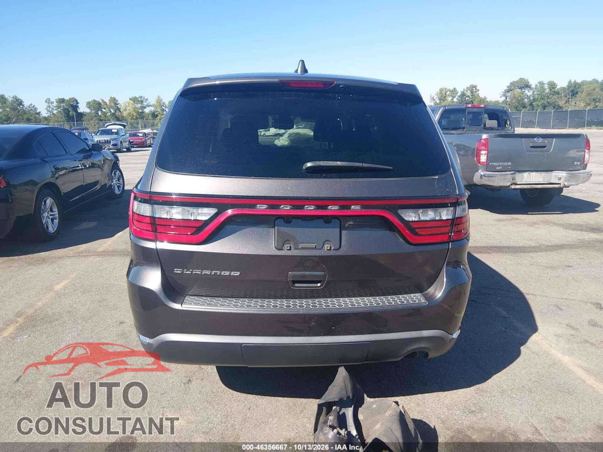 DODGE DURANGO 2020 - 1C4RDHAG1LC324924